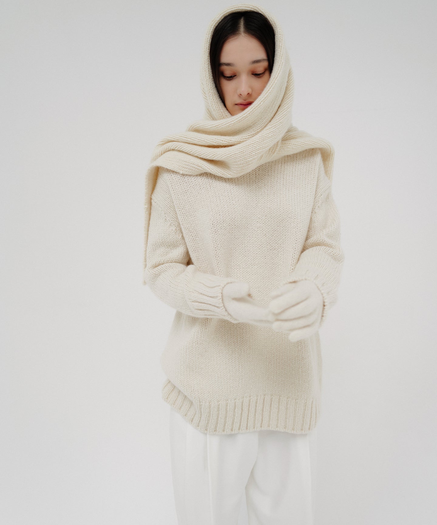 LOW GAUGE CASHMERE / MUFFLER