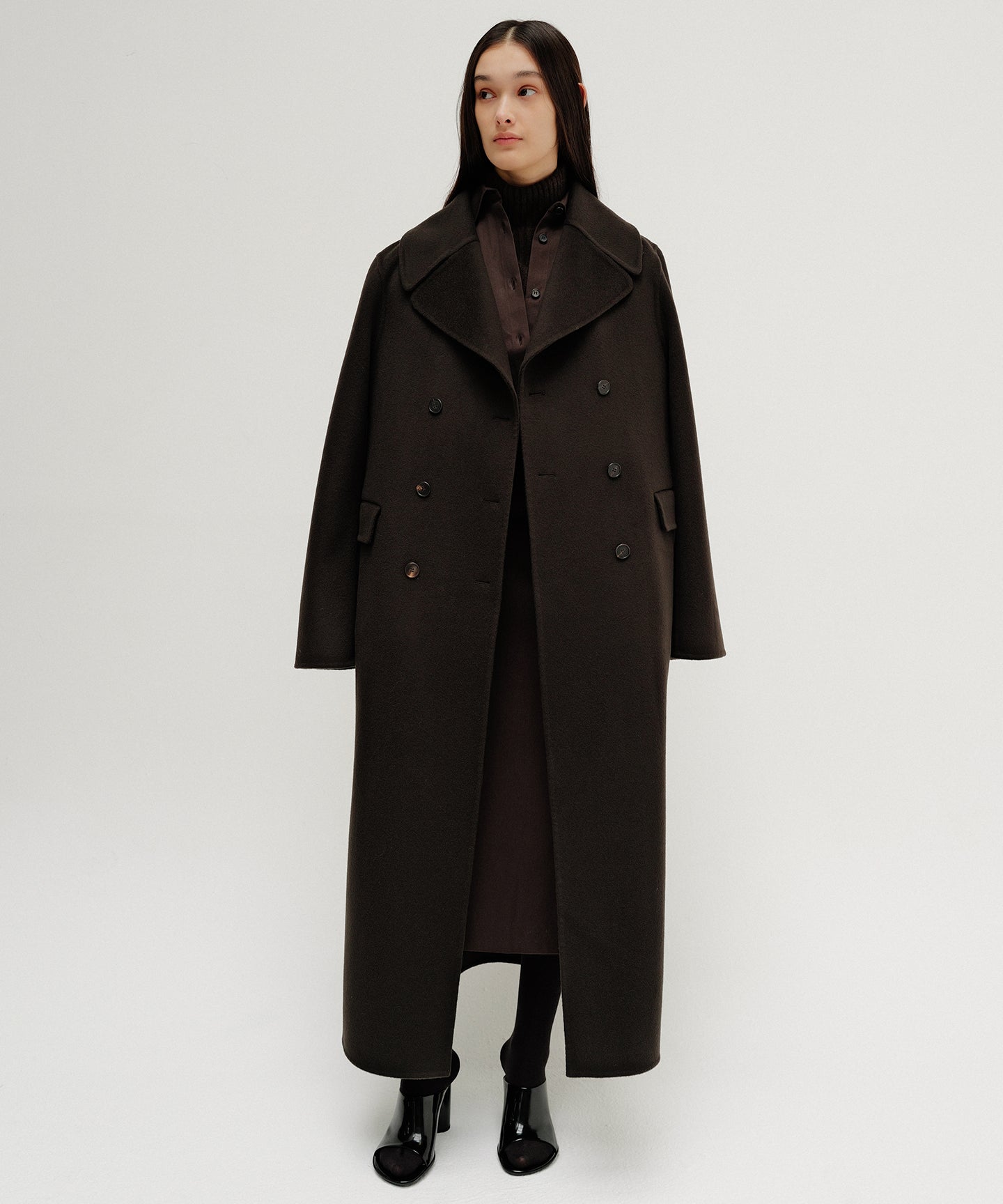 WOOL CASHMERE REVERSE / COAT 