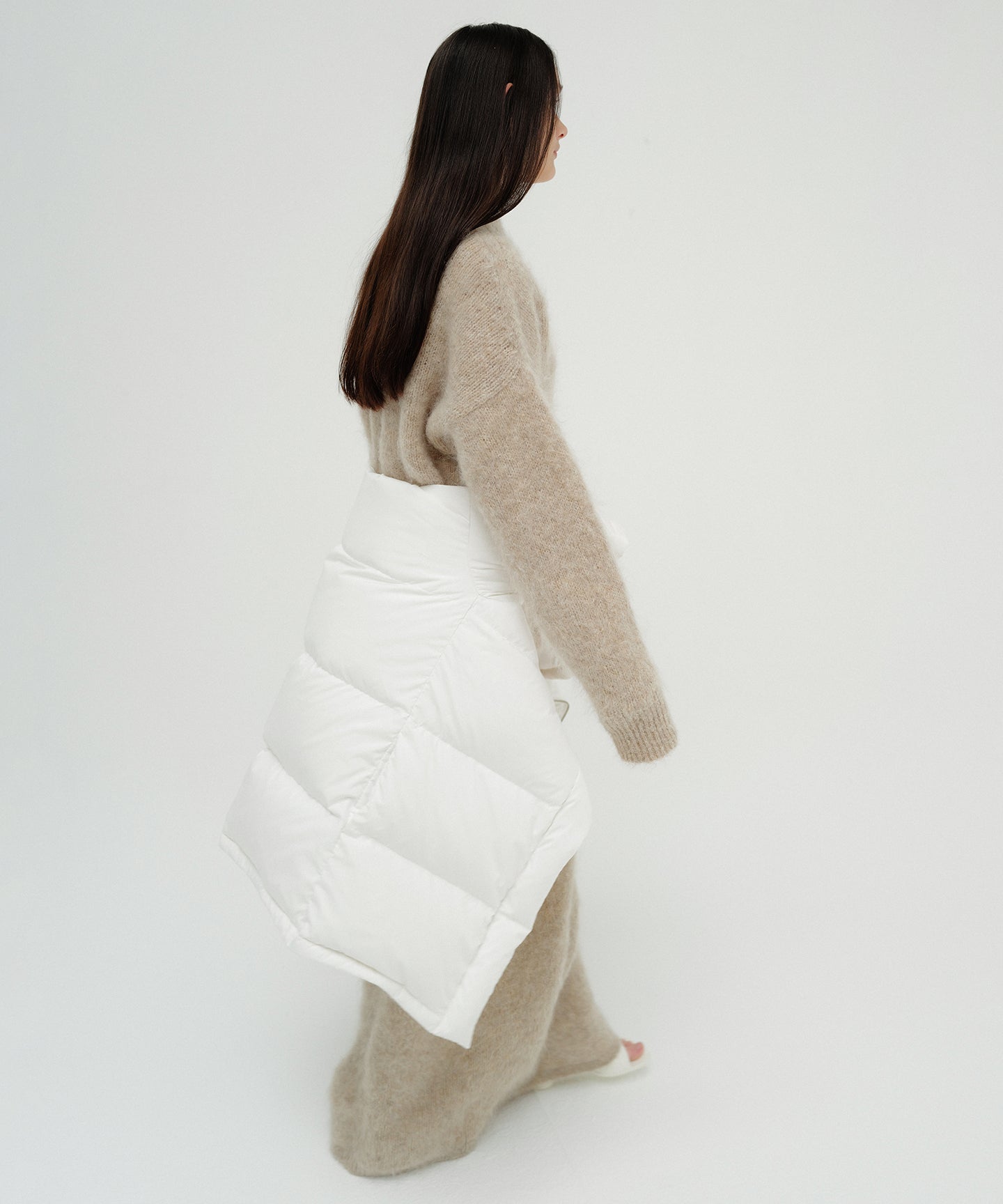 MELANGE KNIT / SKIRT