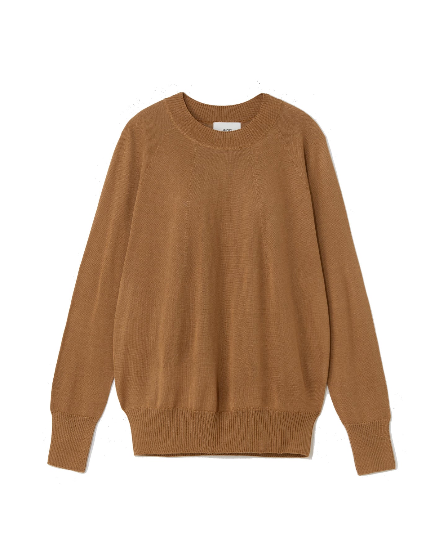 SILK WHOLEGARMENT / CREWNECK TSUTSUMU SWEATER