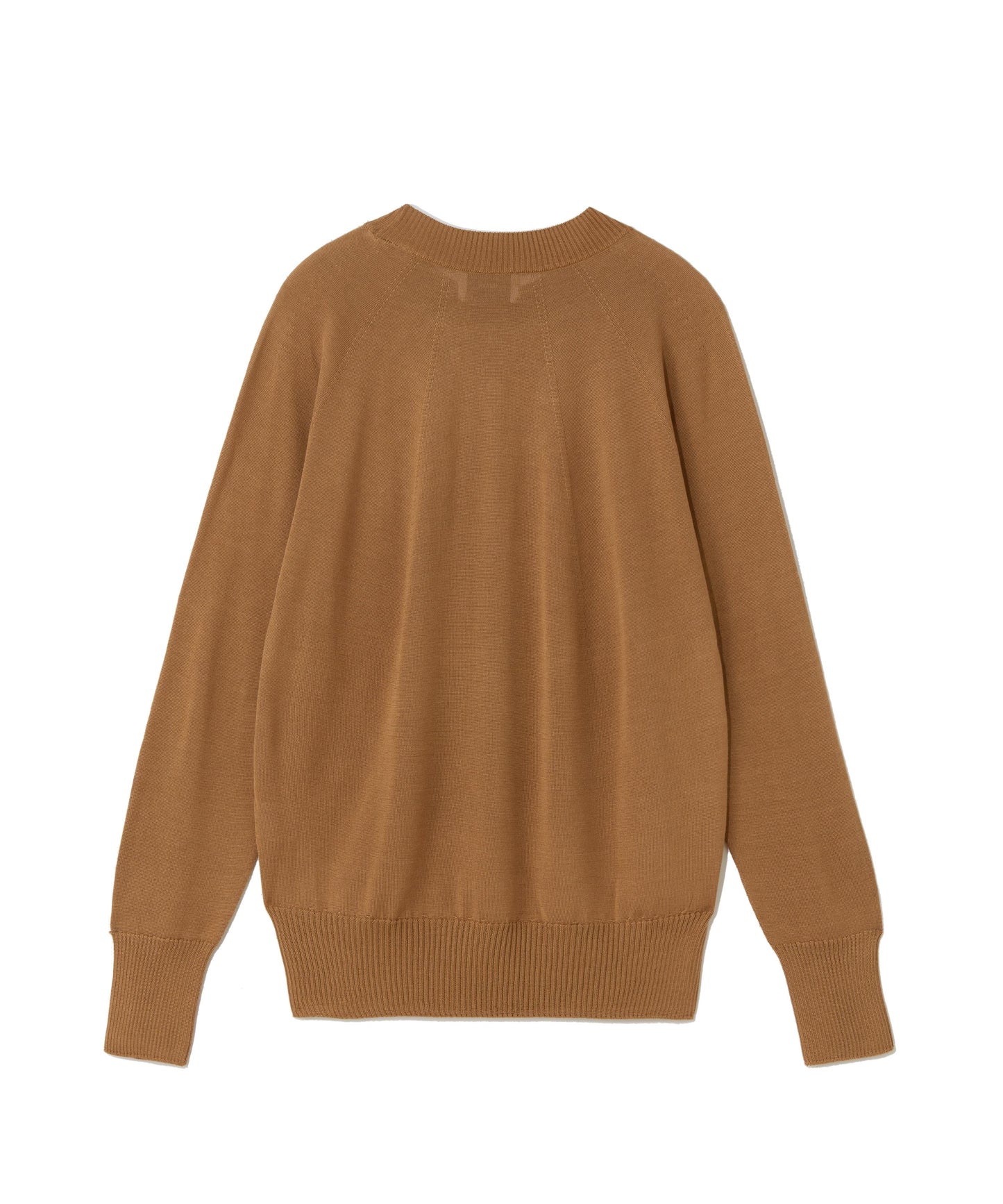SILK WHOLEGARMENT / CREWNECK TSUTSUMU SWEATER