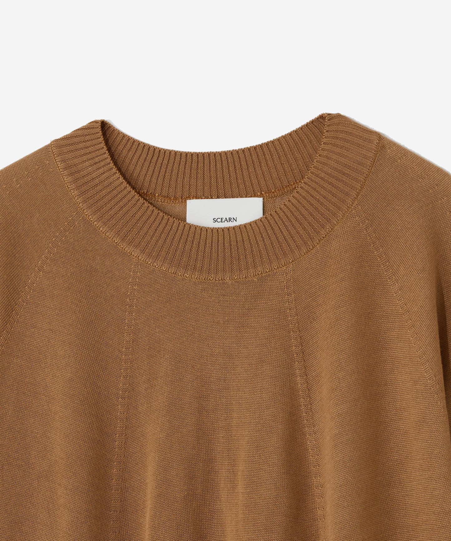 SILK WHOLEGARMENT / CREWNECK TSUTSUMU SWEATER