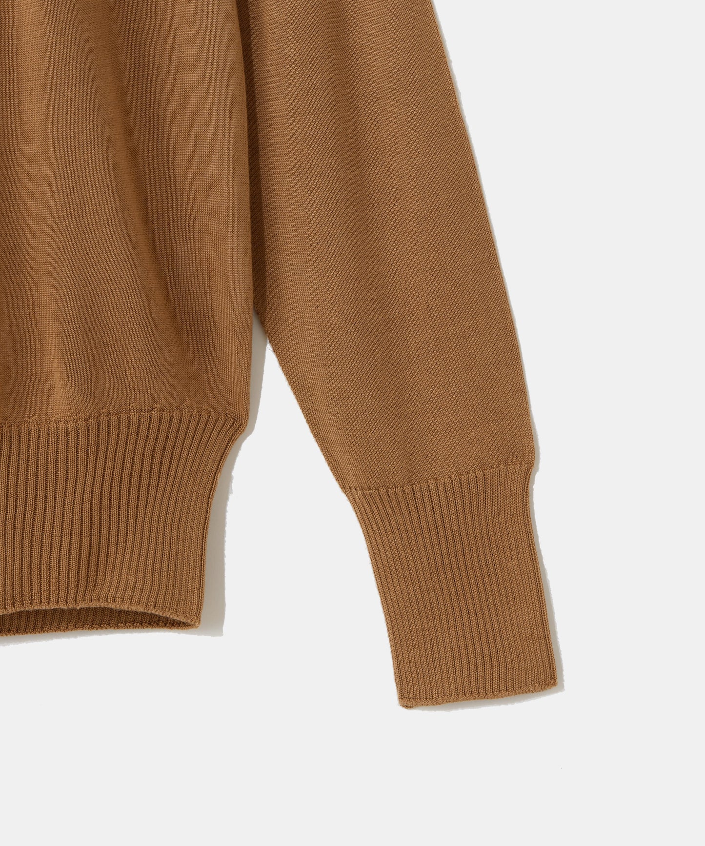 SILK WHOLEGARMENT / CREWNECK TSUTSUMU SWEATER