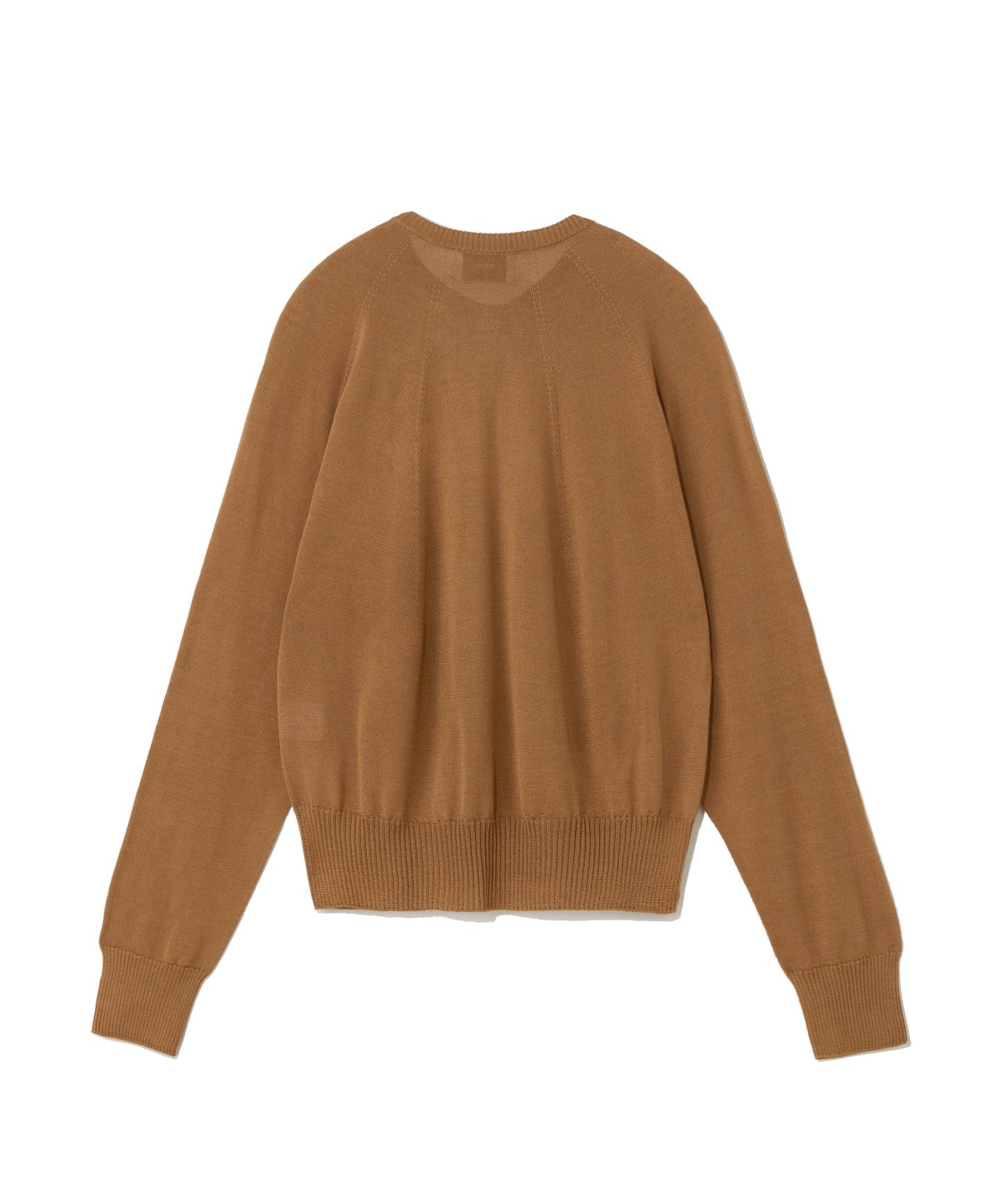 SILK WHOLEGARMENT / CREWNECK TSUTSUMU CARDIGAN