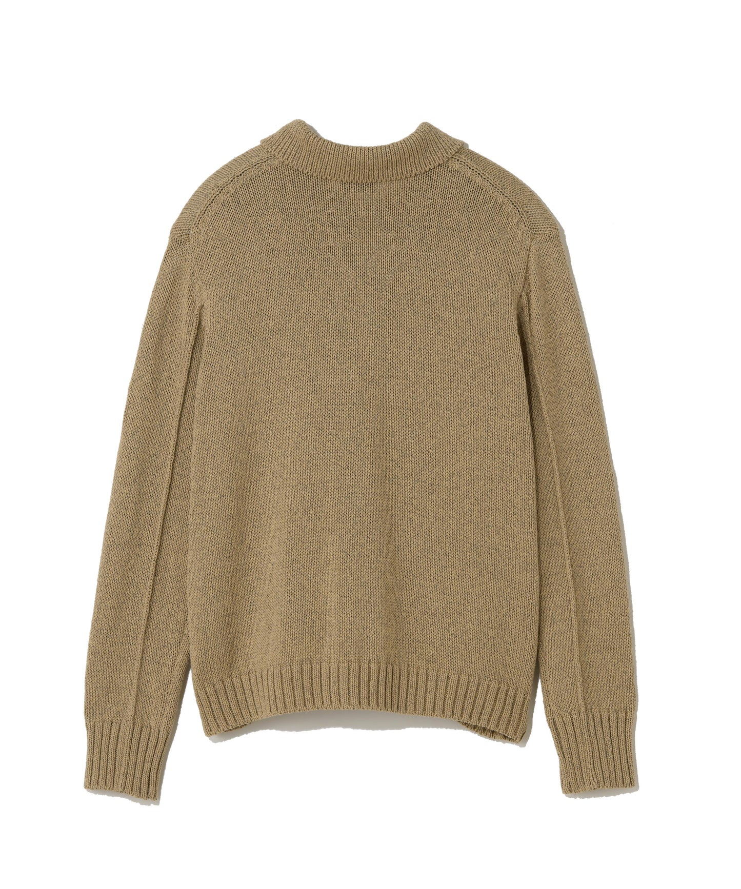 GIMA COTTON SILK WASHI / POLO KNIT CARDIGAN