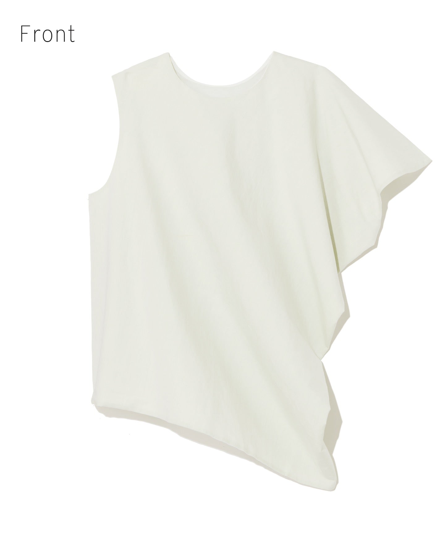【eclat7.8月号掲載】COTTON PAPER / KASHIGU  REVERSIBLE BLOUSE