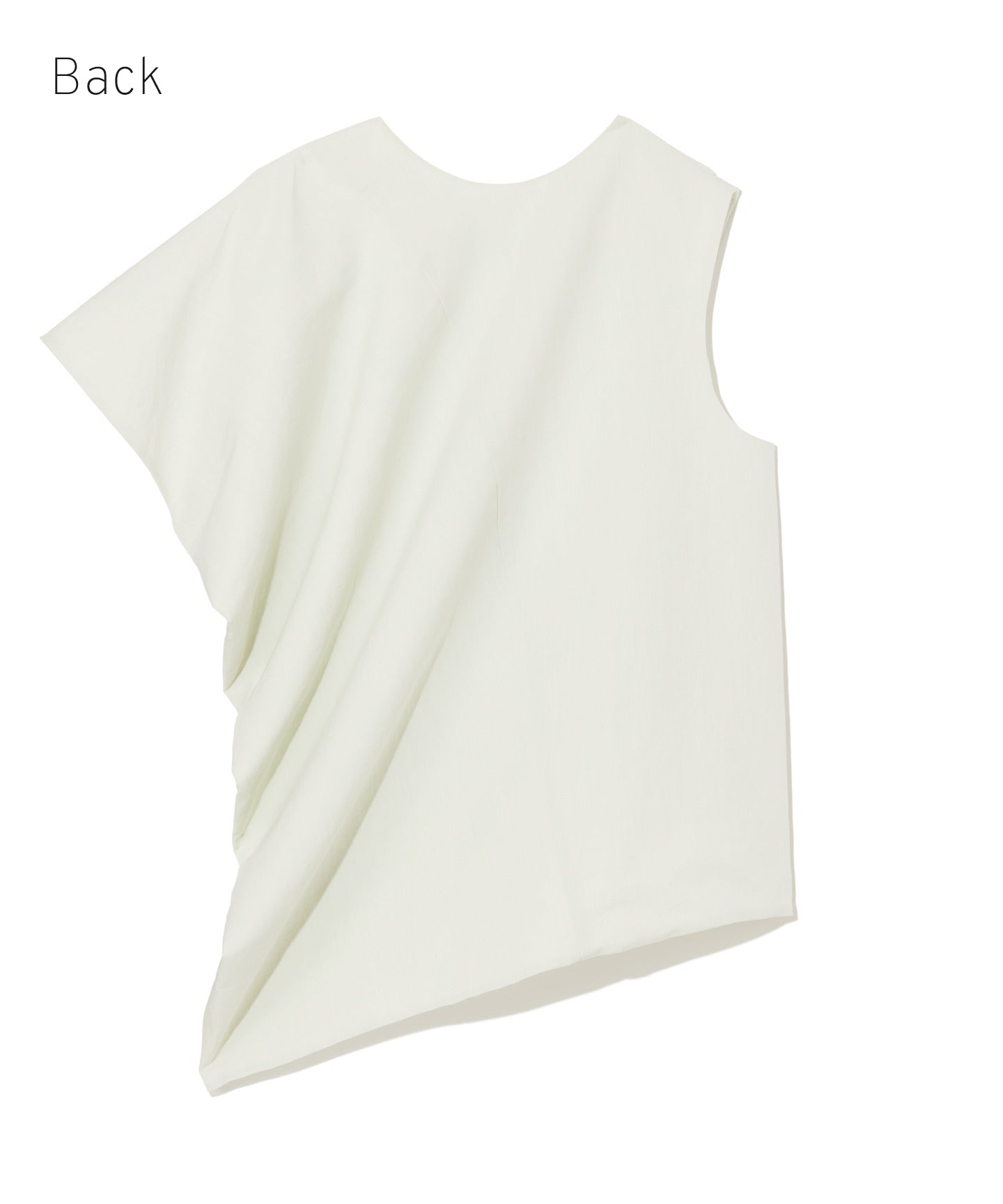 【eclat7.8月号掲載】COTTON PAPER / KASHIGU  REVERSIBLE BLOUSE