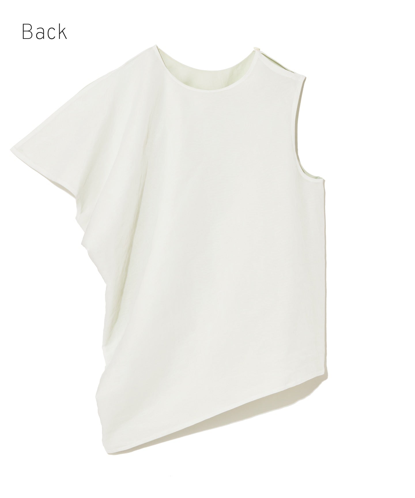 【eclat7.8月号掲載】COTTON PAPER / KASHIGU  REVERSIBLE BLOUSE