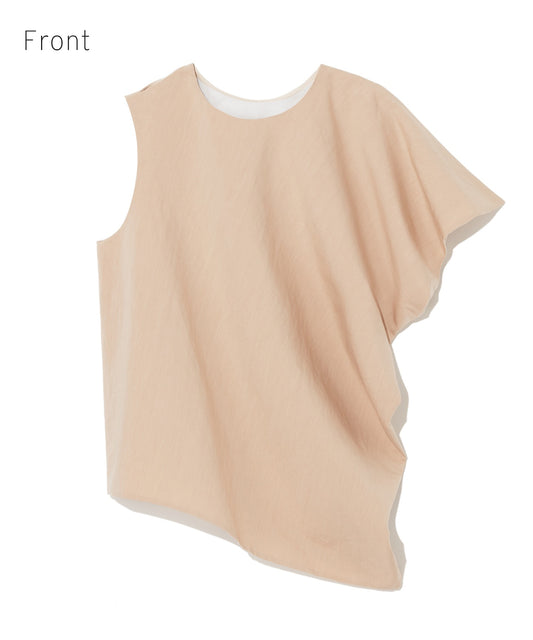 COTTON PAPER / KASHIGU  REVERSIBLE BLOUSE