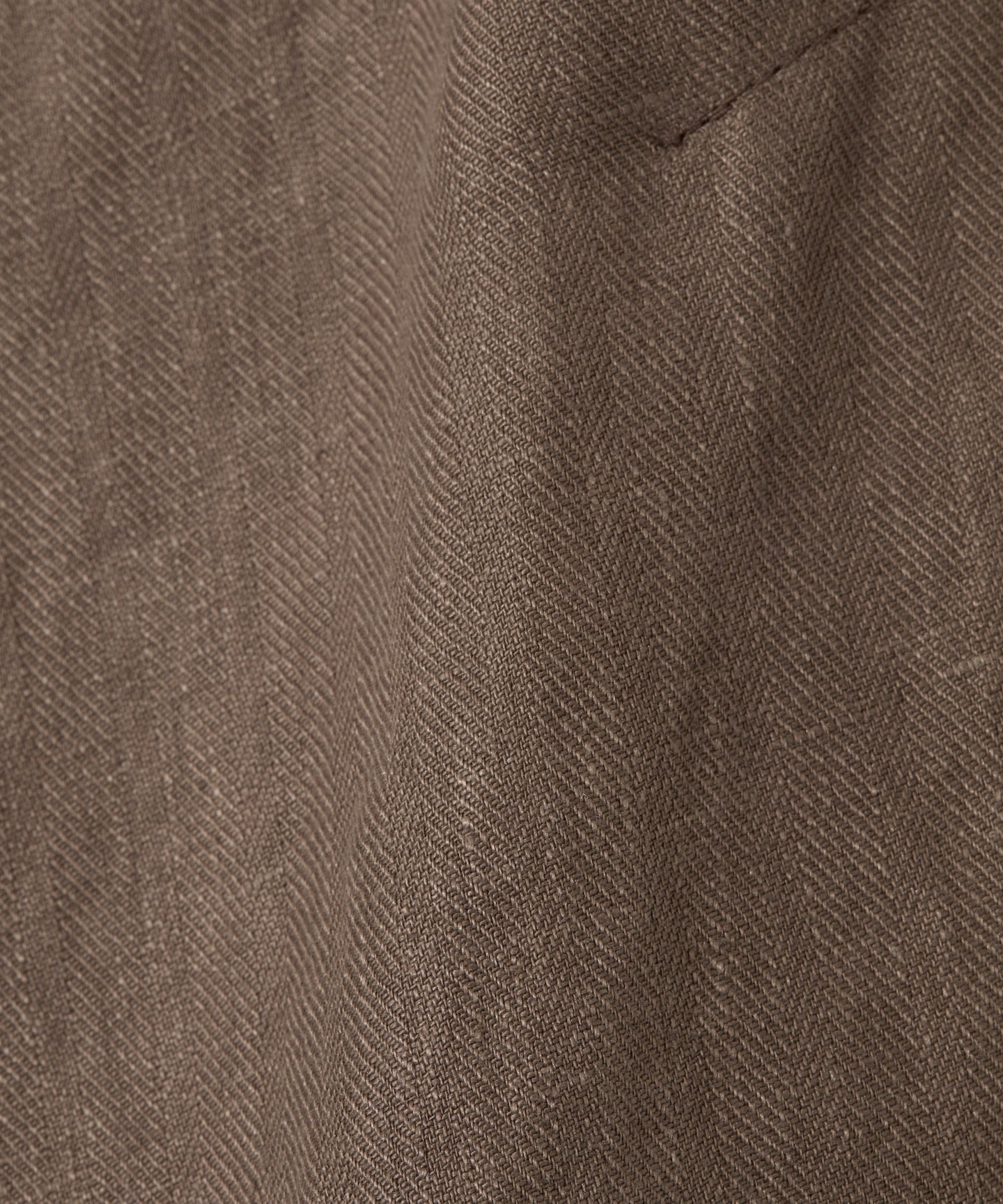 LINEN HERRINGBONE / DRAPEFRONT HALFSLEEVE JACKET