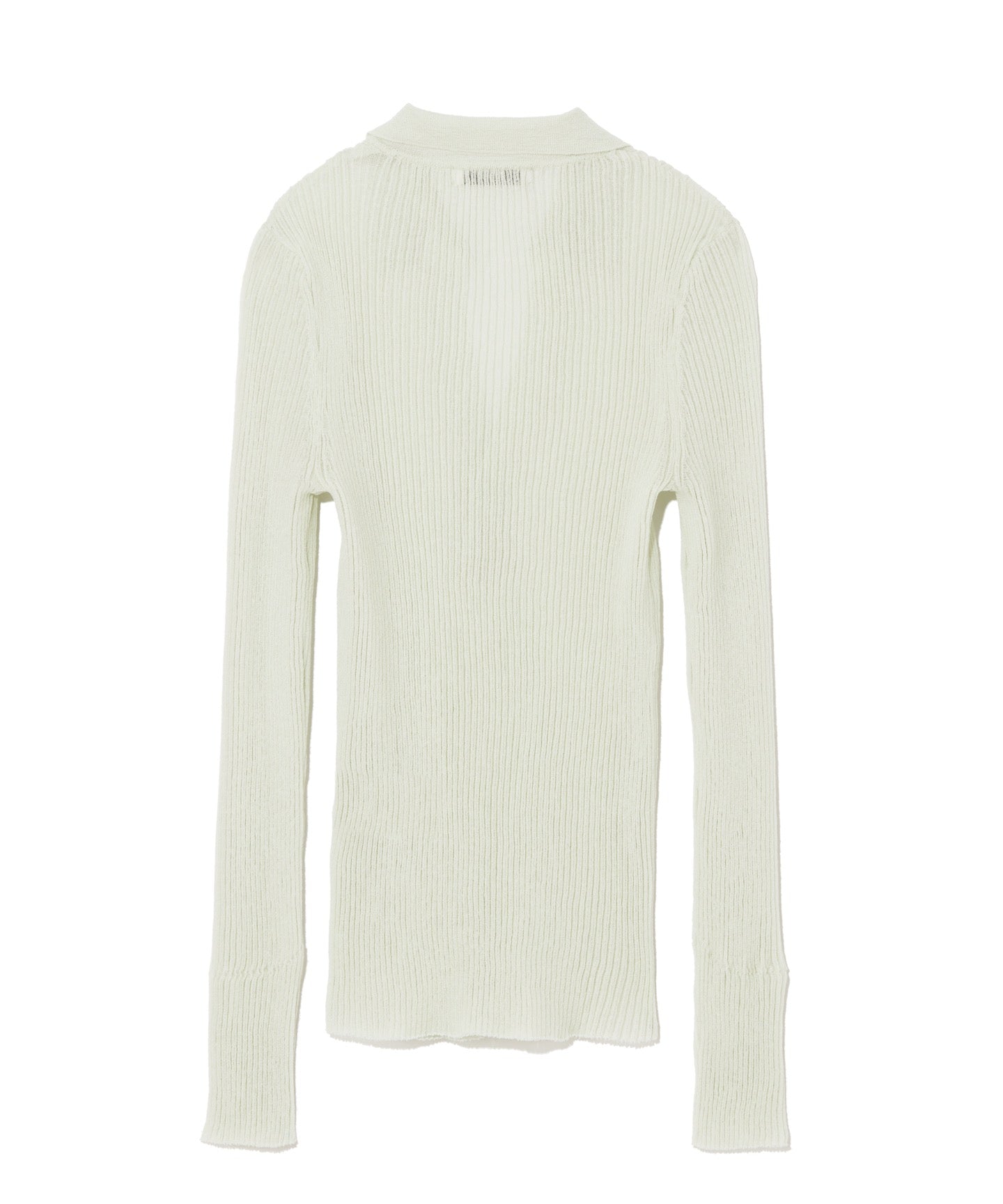SHEER RIB / KNIT POLO