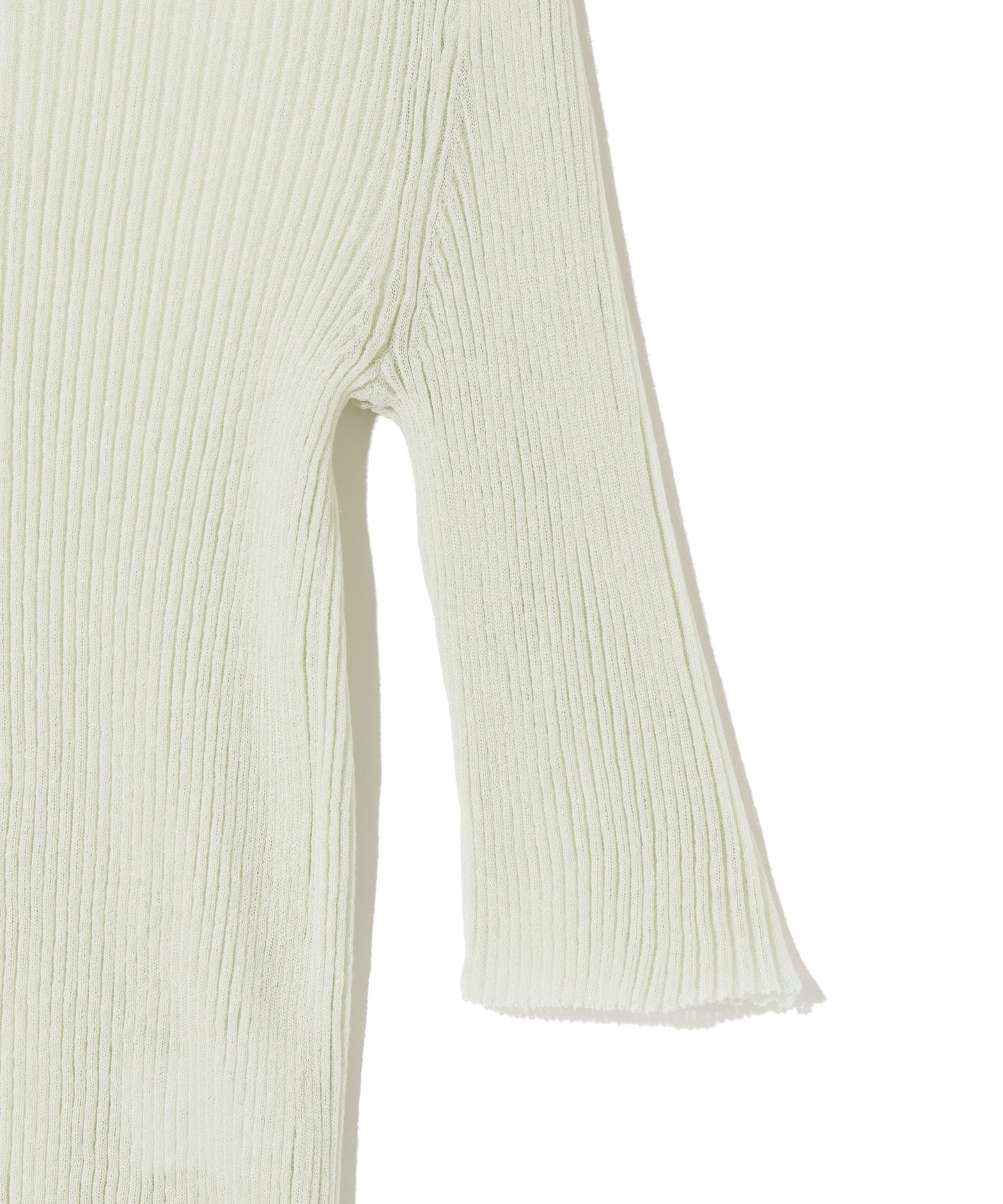 SHEER RIB / RD NK SHORTSLEEVE