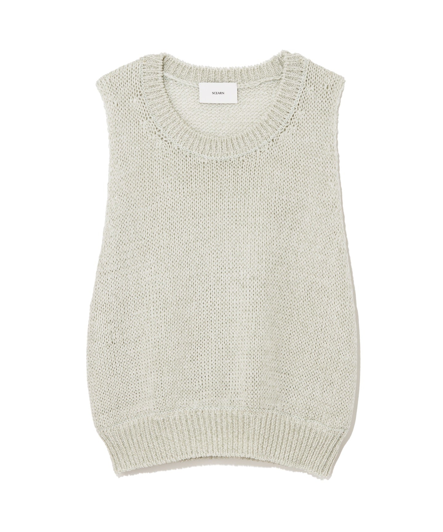 SILK COTTON LILY YARN / RD NK SLEEVELESS