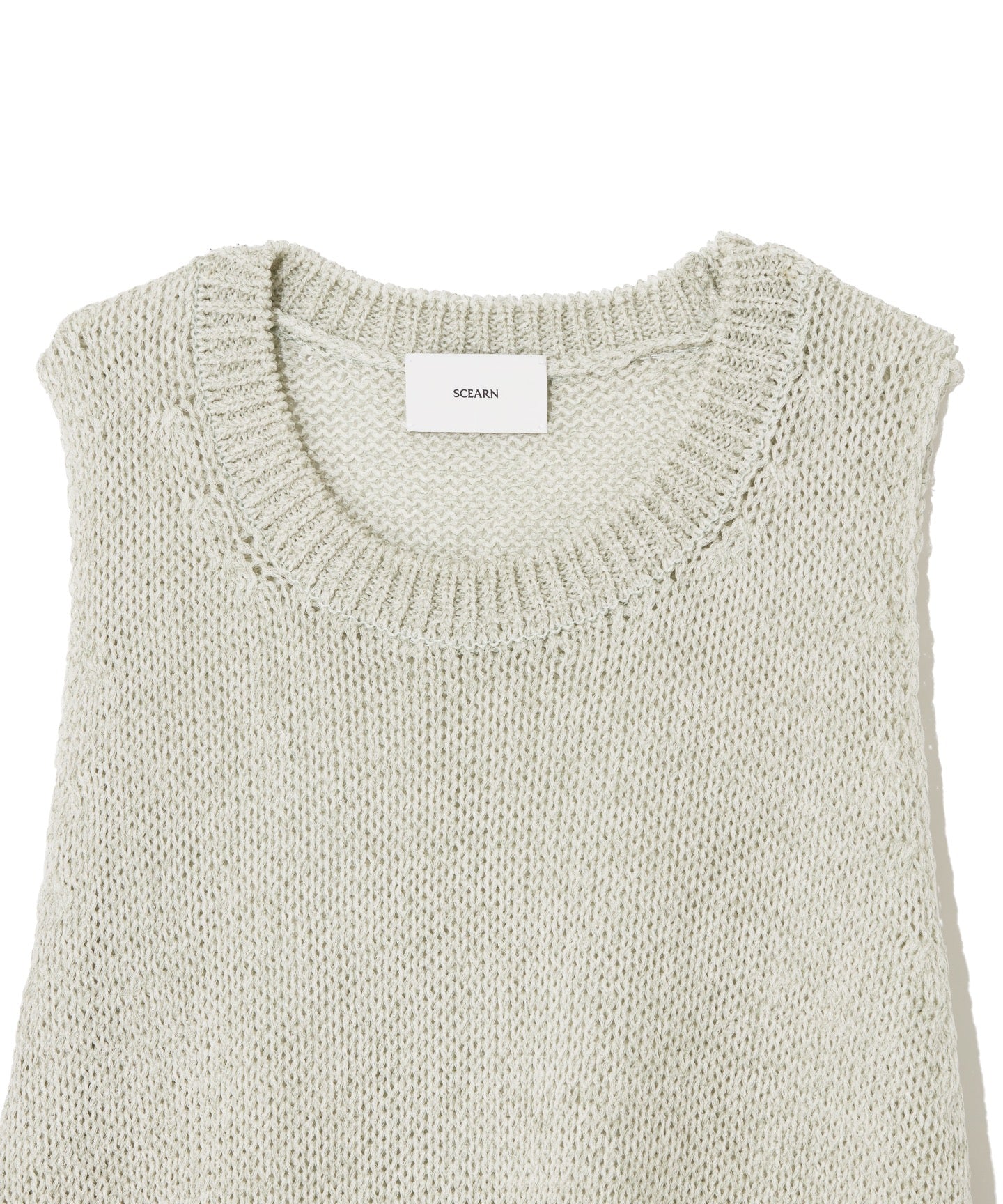 SILK COTTON LILY YARN / RD NK SLEEVELESS