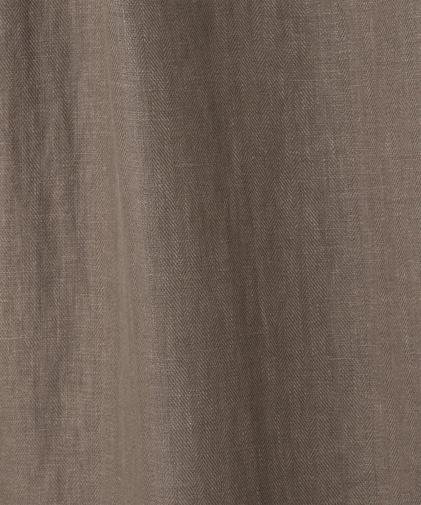 LINEN HERRINGBONE / DOUBLE PLEATED TSUTSUMU PANTS