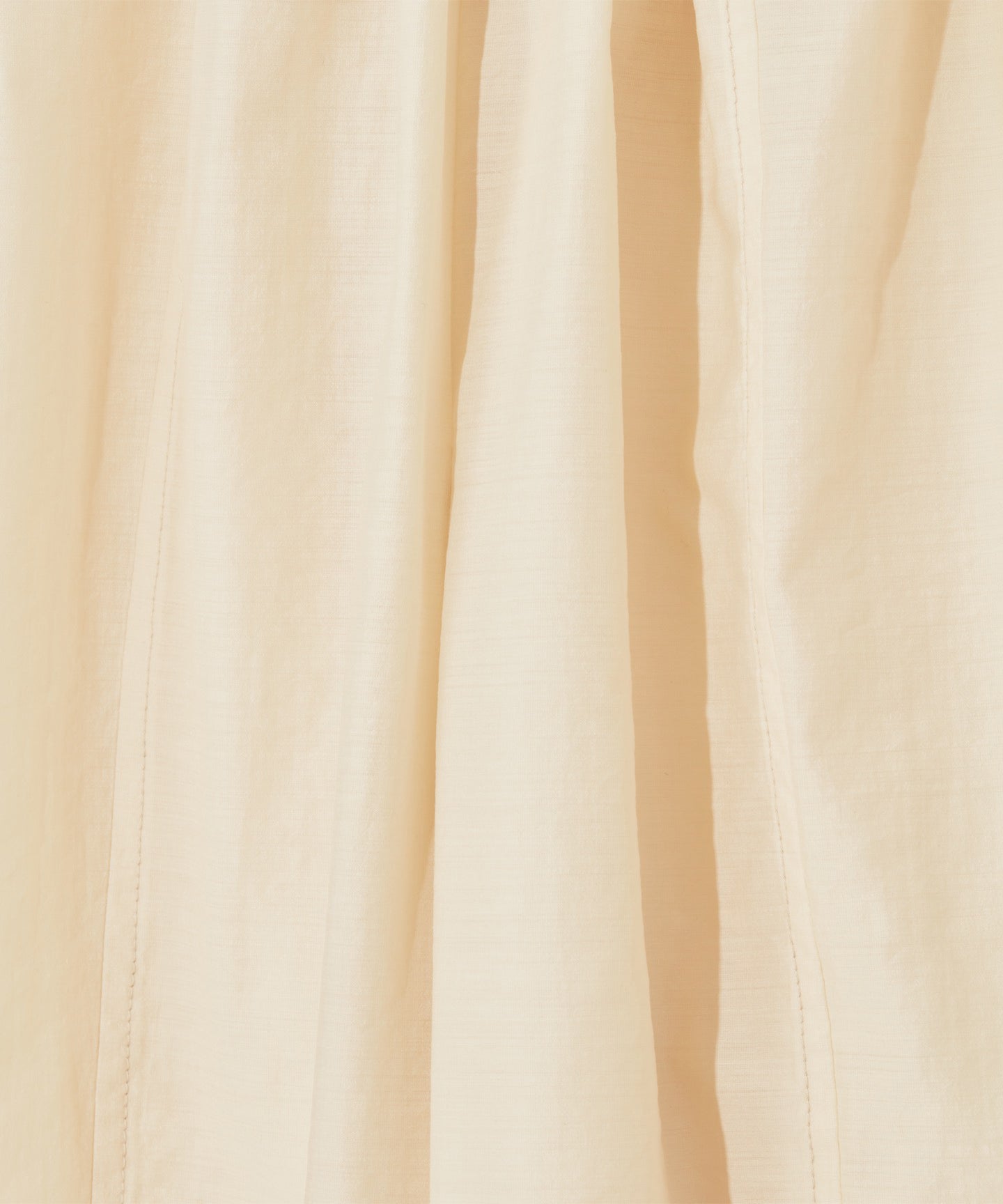 WOOL NYLON POPLIN / GATHER PANTS