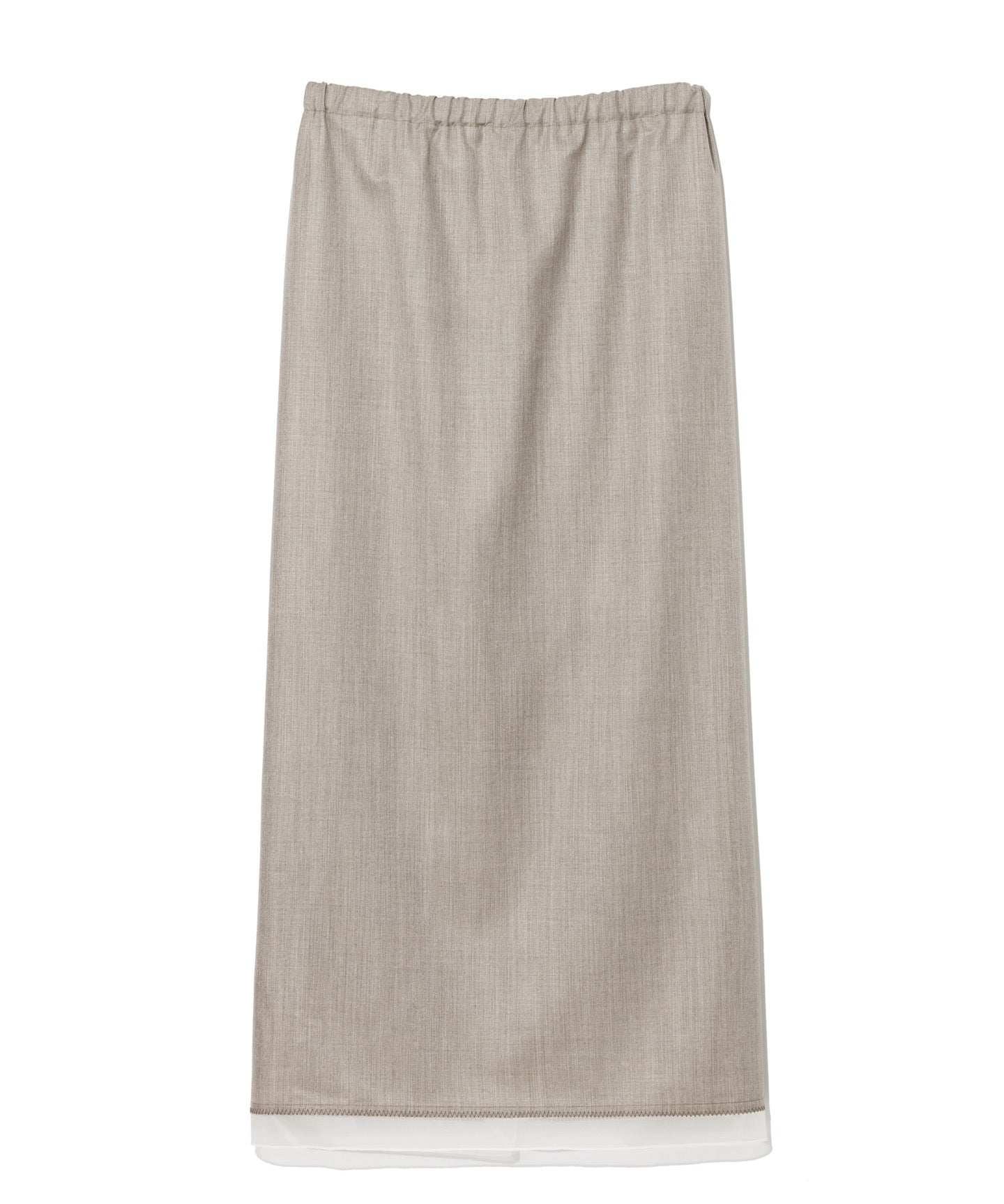 WOOL SILK TROPICAL / TSUTSUMU SKIRT