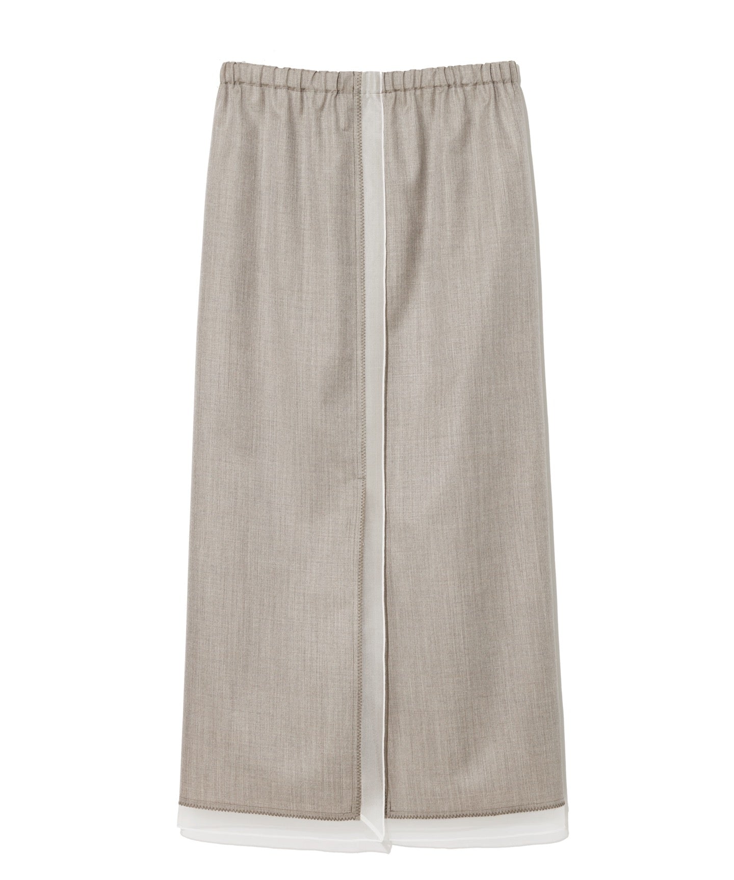 WOOL SILK TROPICAL / TSUTSUMU SKIRT