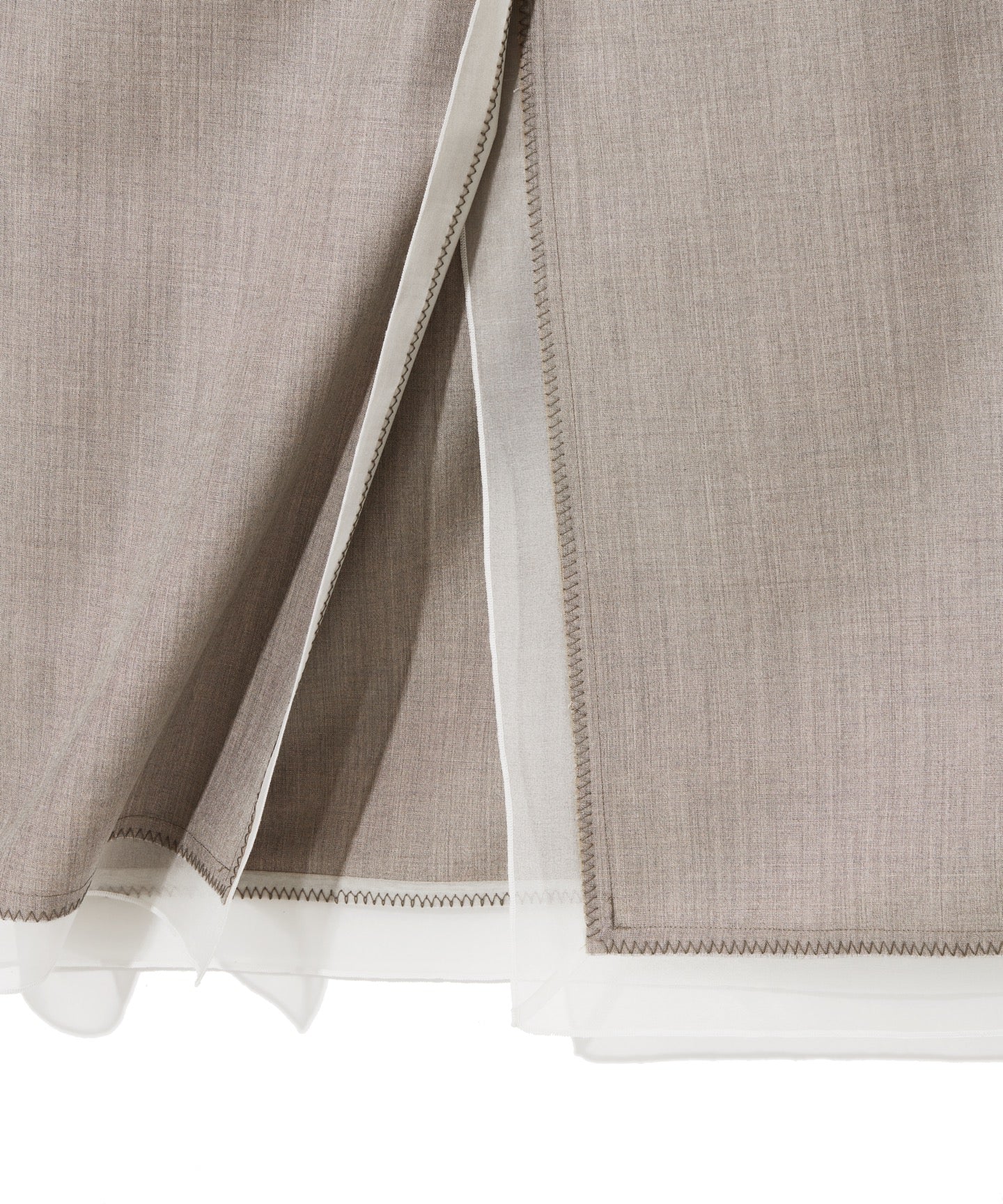 WOOL SILK TROPICAL / TSUTSUMU SKIRT