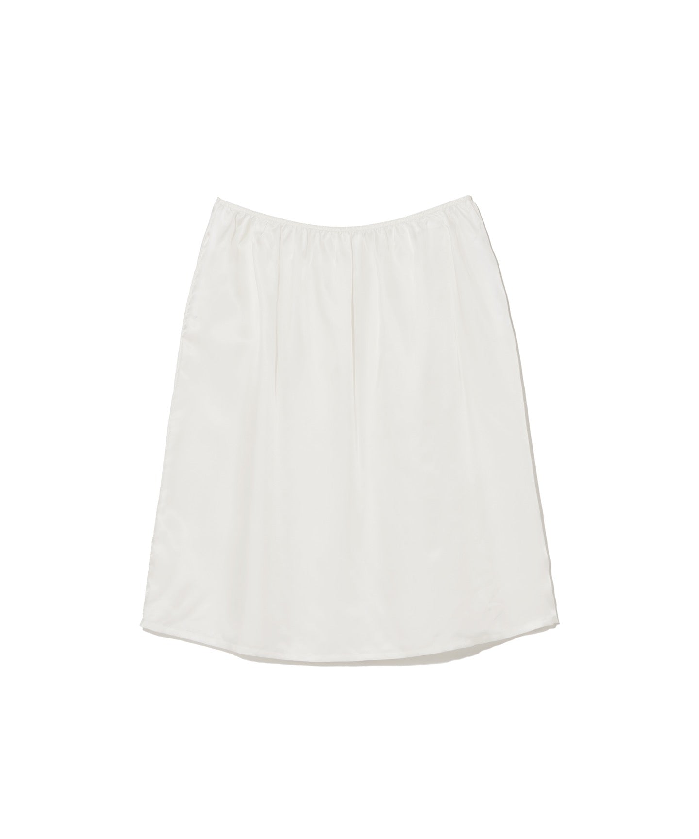 SILK RAYON / KNIT SKIRT