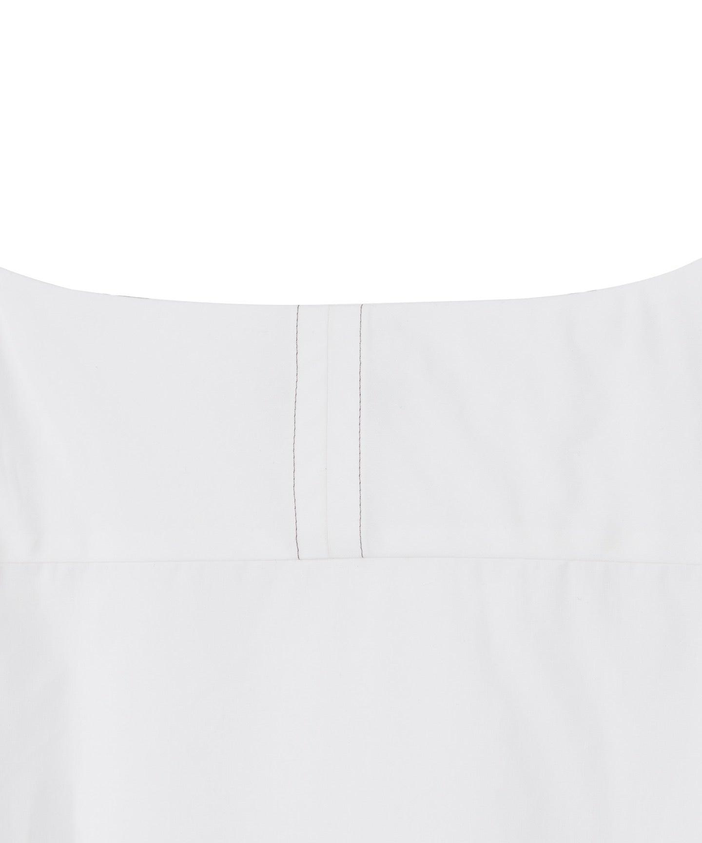 COTTON SILK TYPEWRITER / T-TOP with SCARF