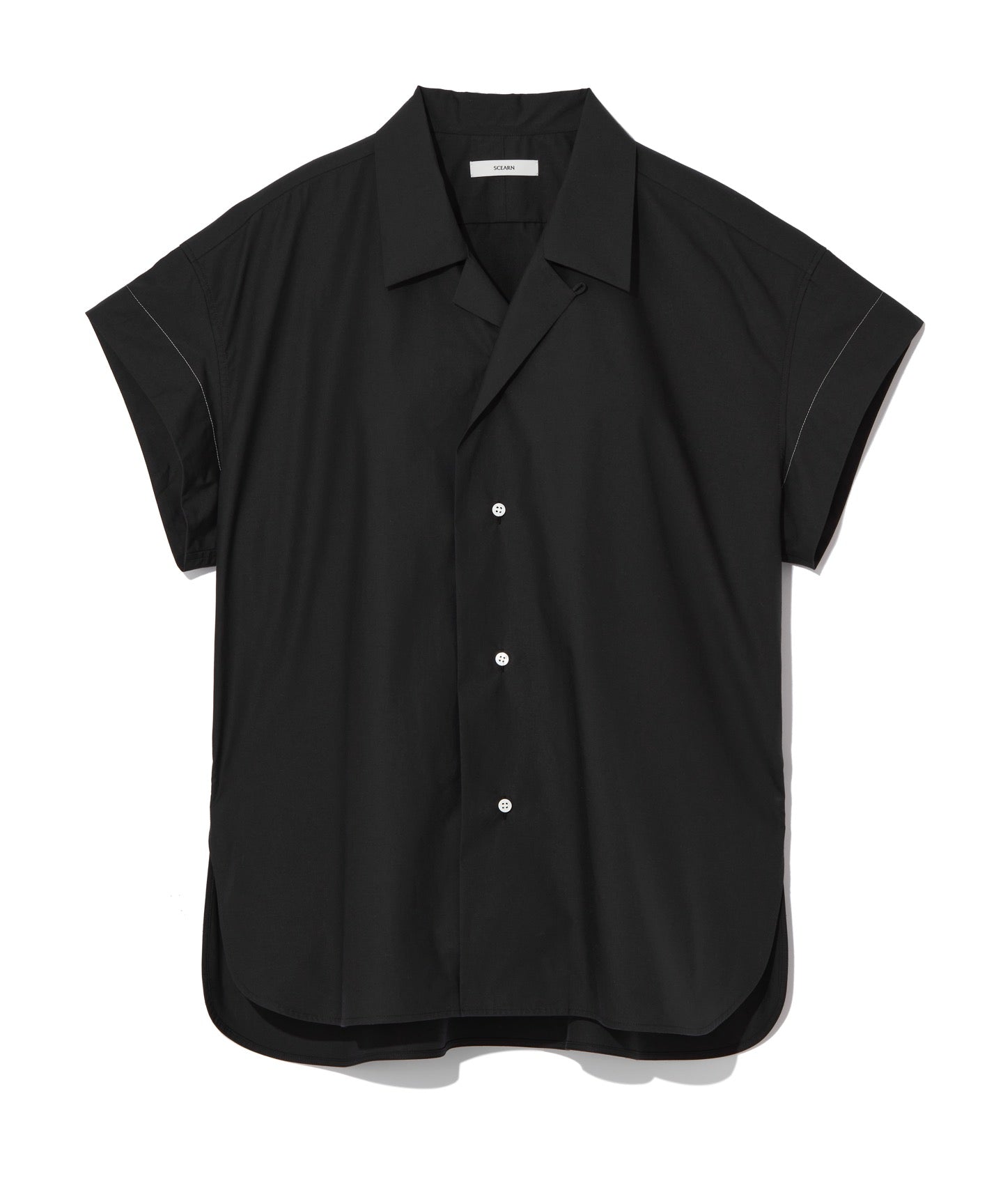 COTTON SILK TYPEWRITER / OPEN COLLAR SHIRTS