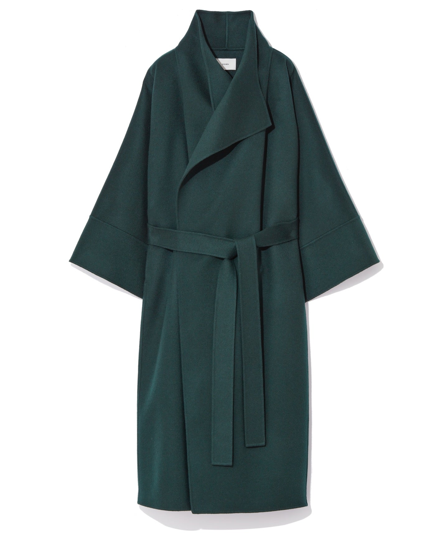 WOOL CASHMERE REVER / KIMONO SLEEVE WRAP COAT