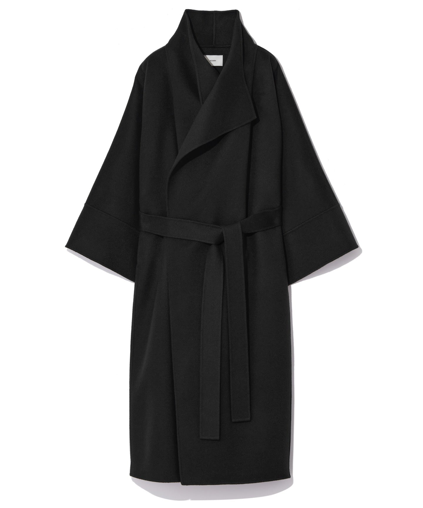 WOOL CASHMERE REVER / KIMONO SLEEVE WRAP COAT