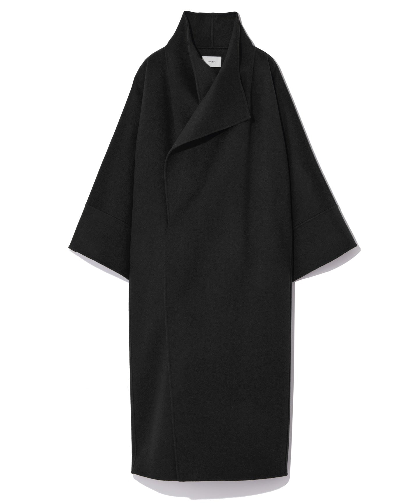 WOOL CASHMERE REVER / KIMONO SLEEVE WRAP COAT