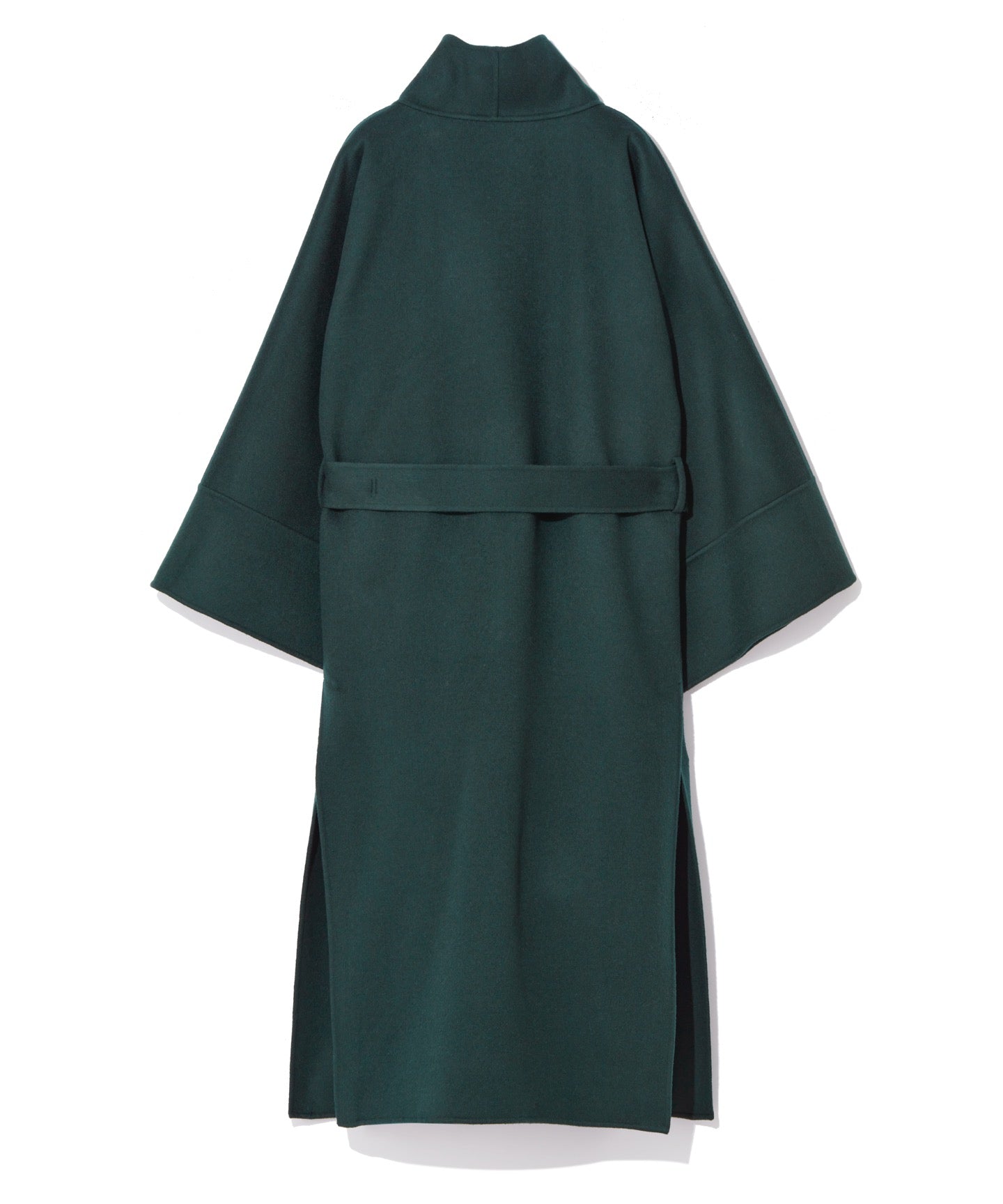 WOOL CASHMERE REVER / KIMONO SLEEVE WRAP COAT
