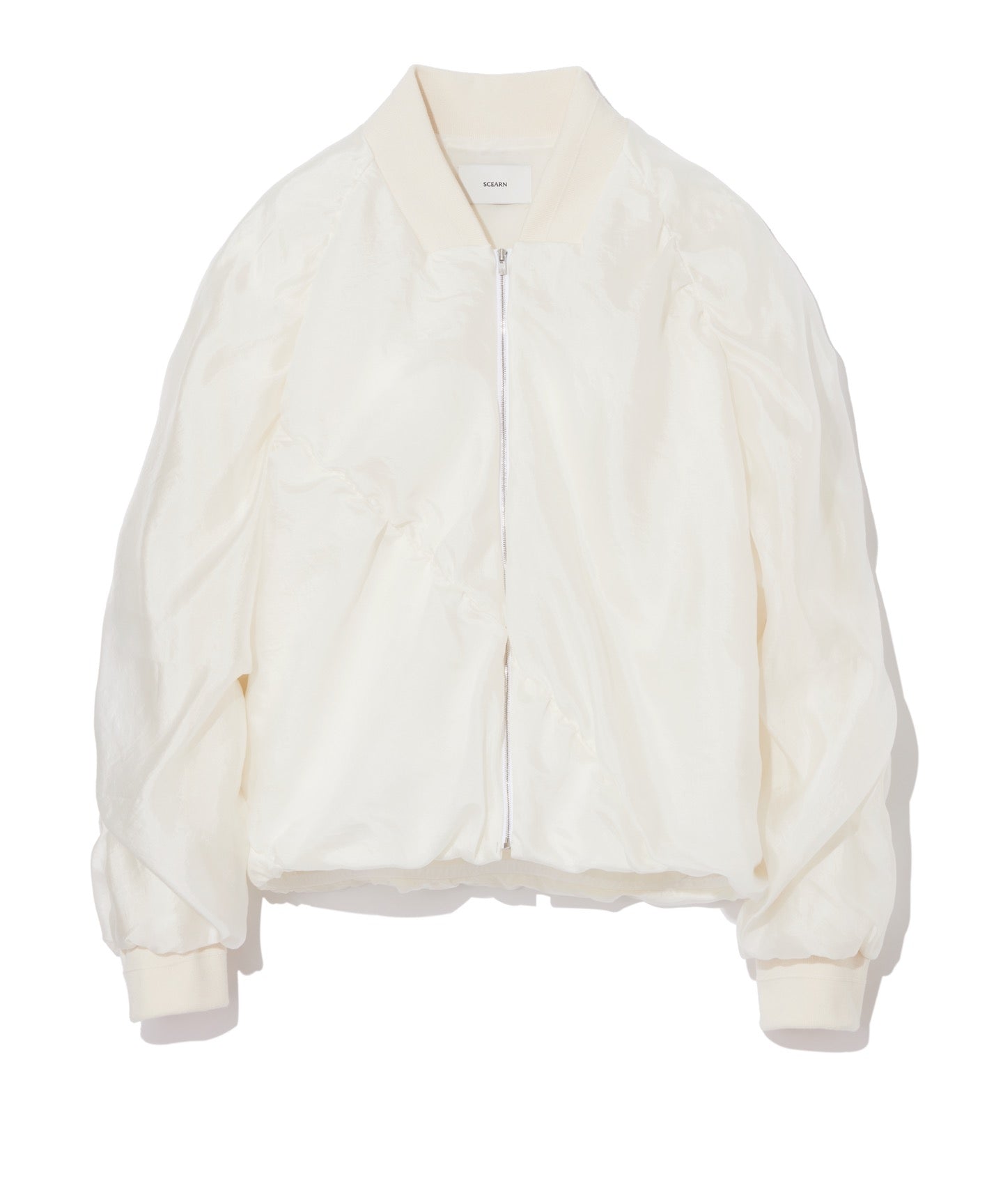 7MMSILK ORGANDIE / TWISTED BLOUSON