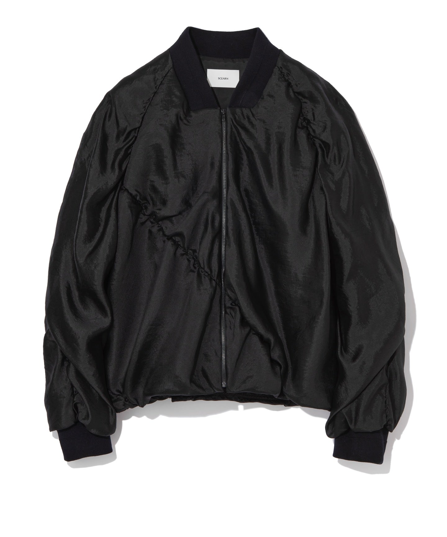 7MMSILK ORGANDIE / TWISTED BLOUSON