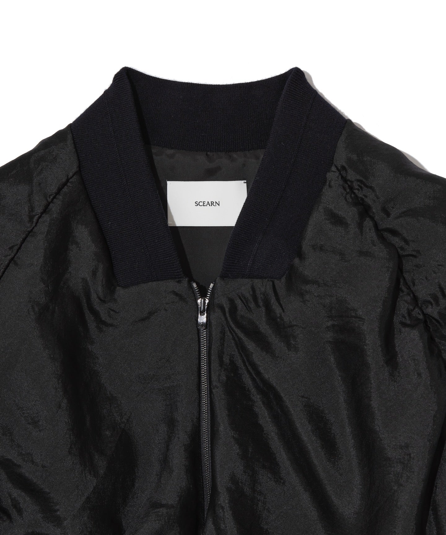 7MMSILK ORGANDIE / TWISTED BLOUSON