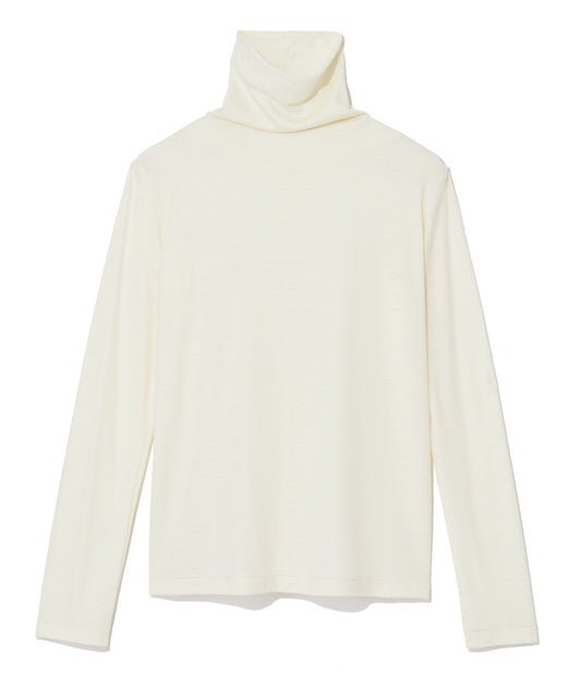 WOOL JERSEY / HIGH NECK LS