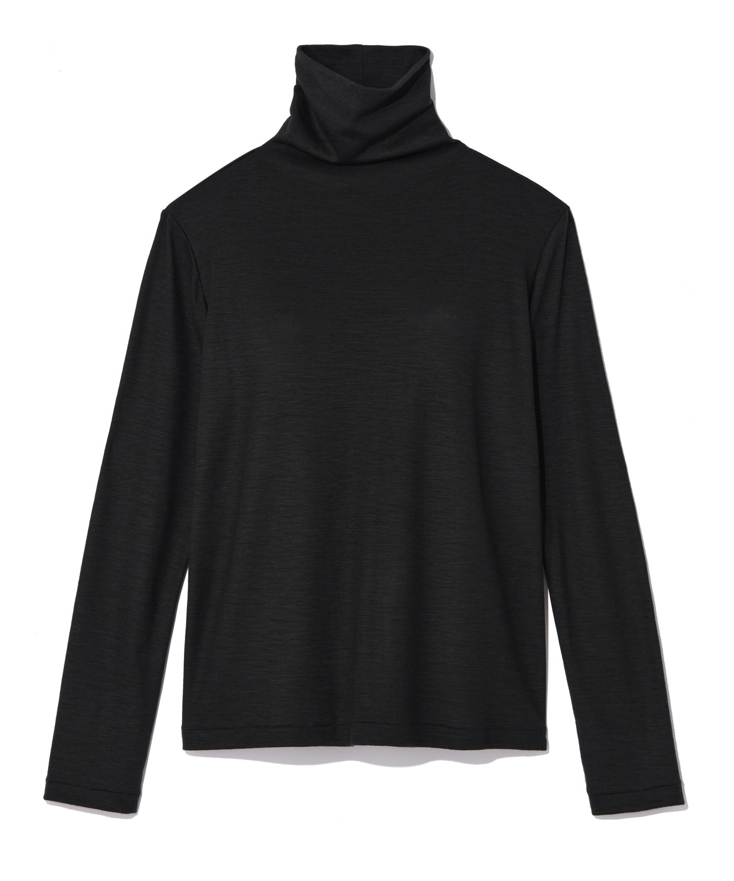 WOOL JERSEY / HIGH NECK LS