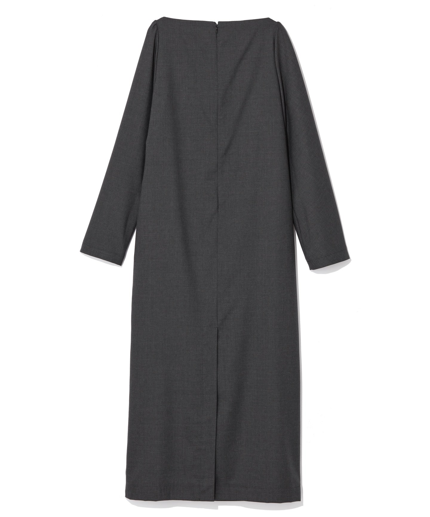 WOOL TROPICAL / DRAPE CONTINUED DRESS