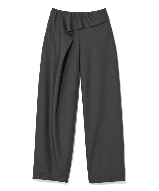 WOOL TROPICAL / DRAPE CONTINUED PANTS