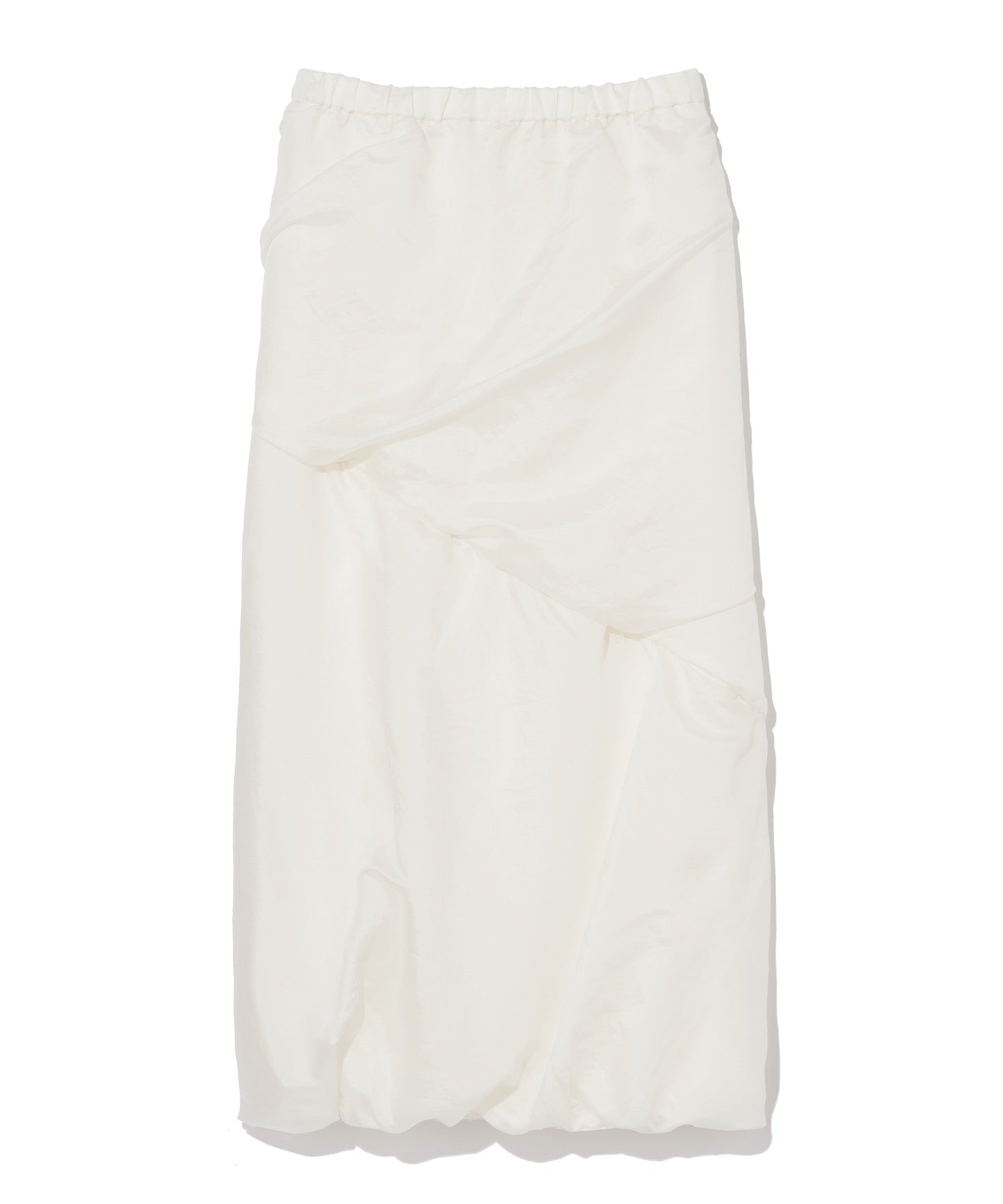 7MMSILK ORGANDIE / TWISTED SKIRT