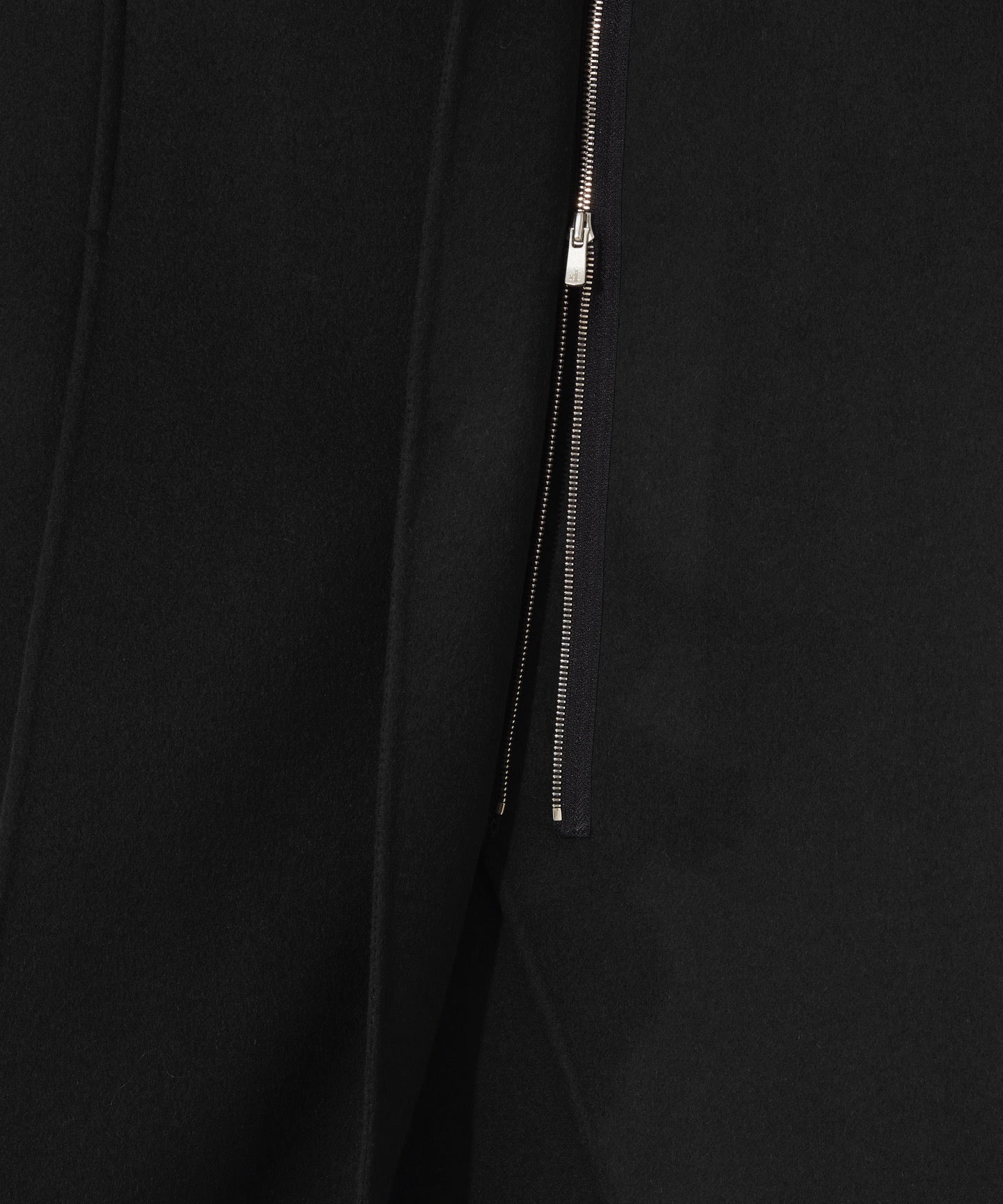WOOL CASHMERE REVER / STRAIGHT CUT SKIRT