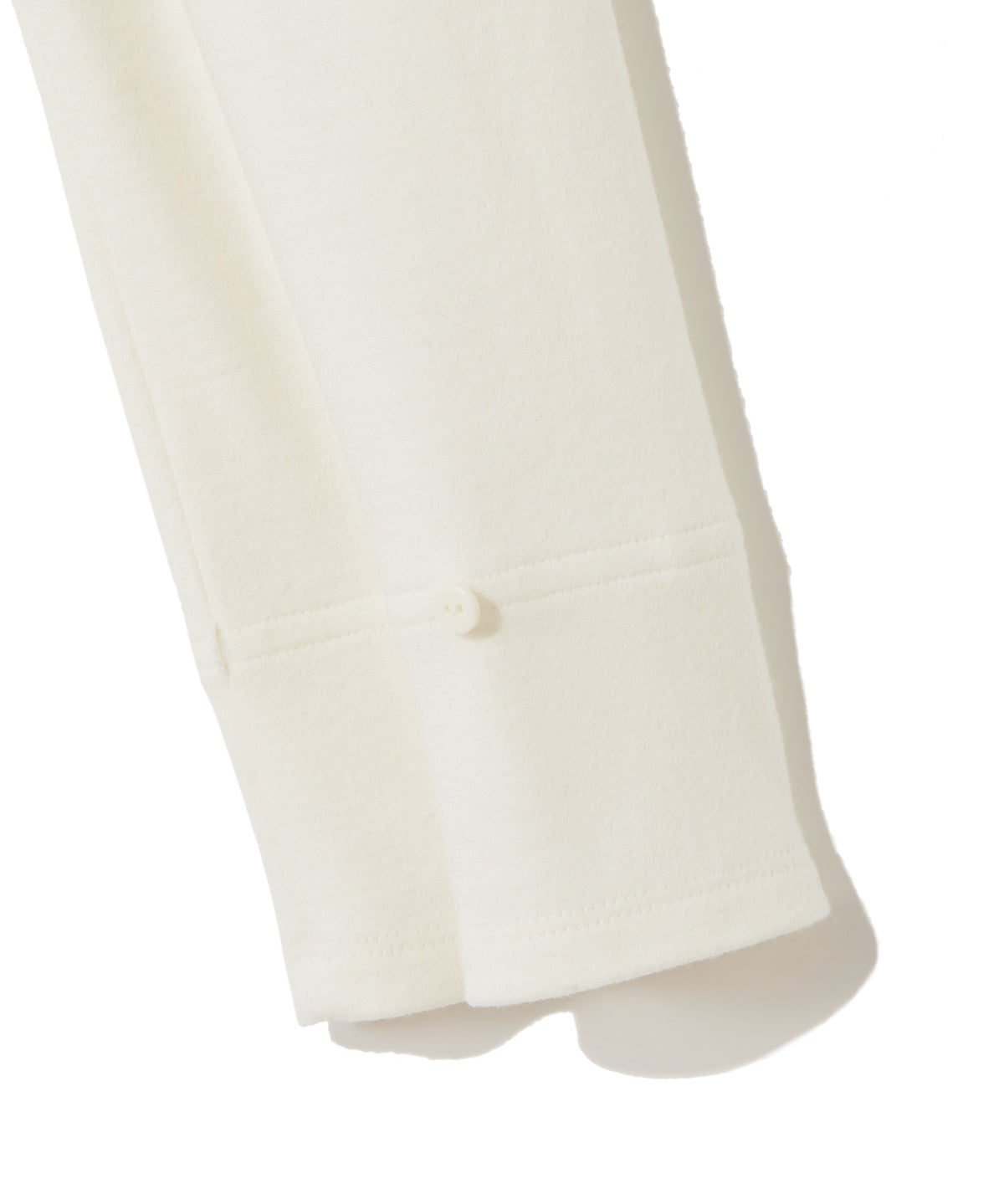 WOOL JERSEY / NUANCE DRAPED NECK JERSEY BLOUSE