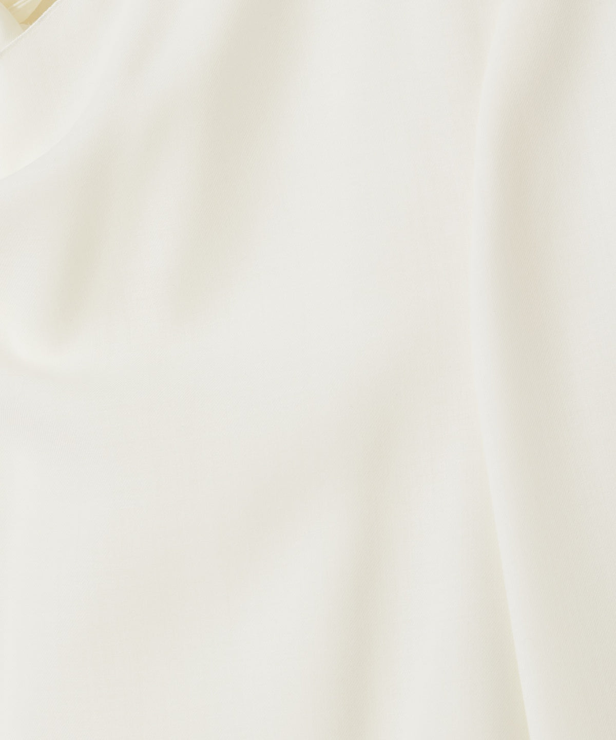 WOOL POLYESTER VOILE / STOLE COLLAR BLOUSE