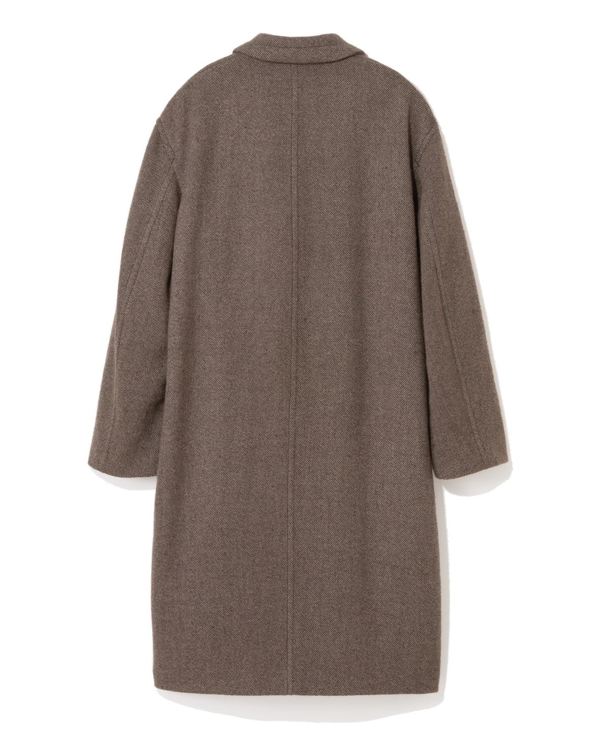 WOOL ANGOLA TWILL / GENTLE SHOULDER COAT