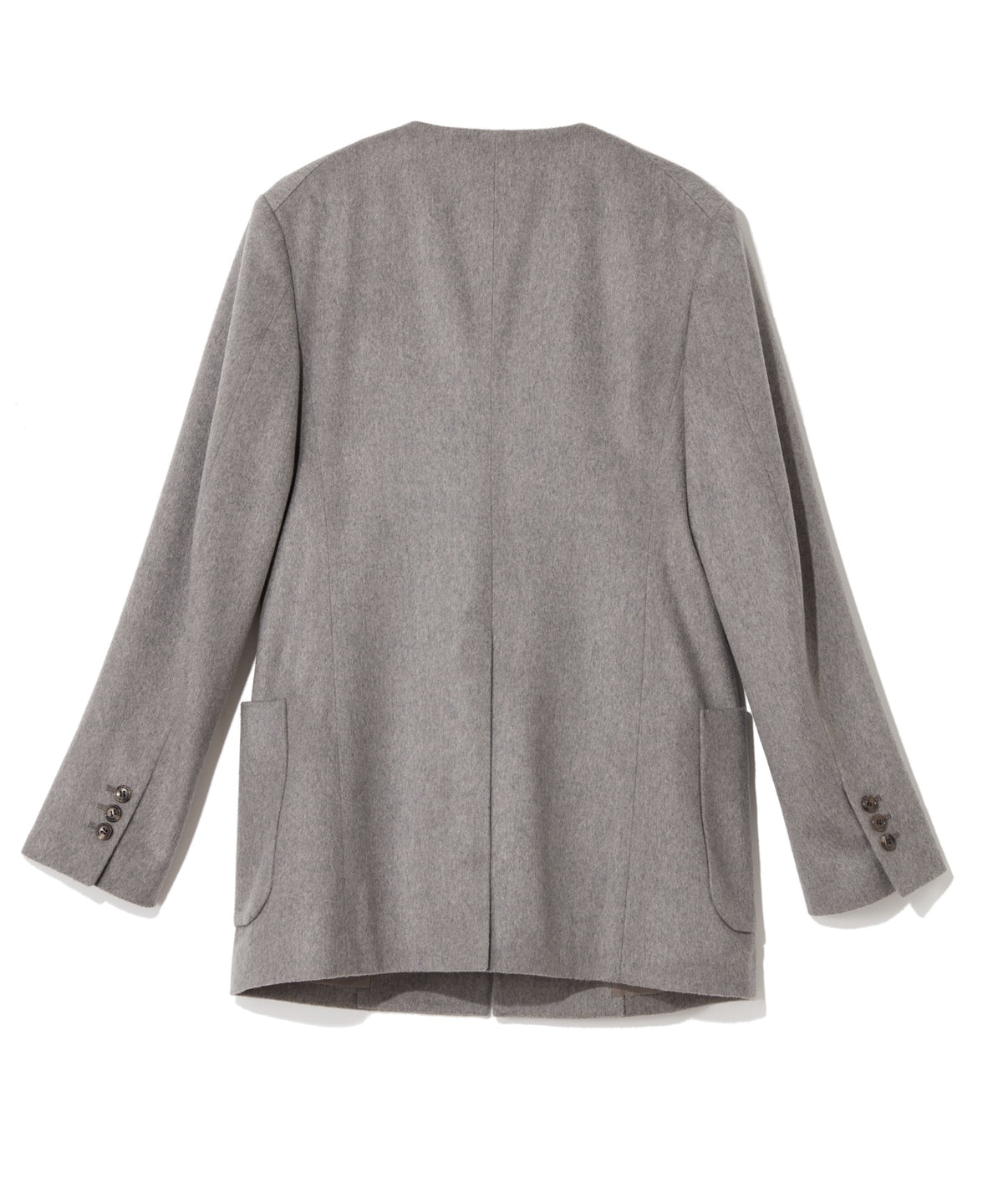 WOOL BEAVER /  DOUBLE  POCKET JACKET
