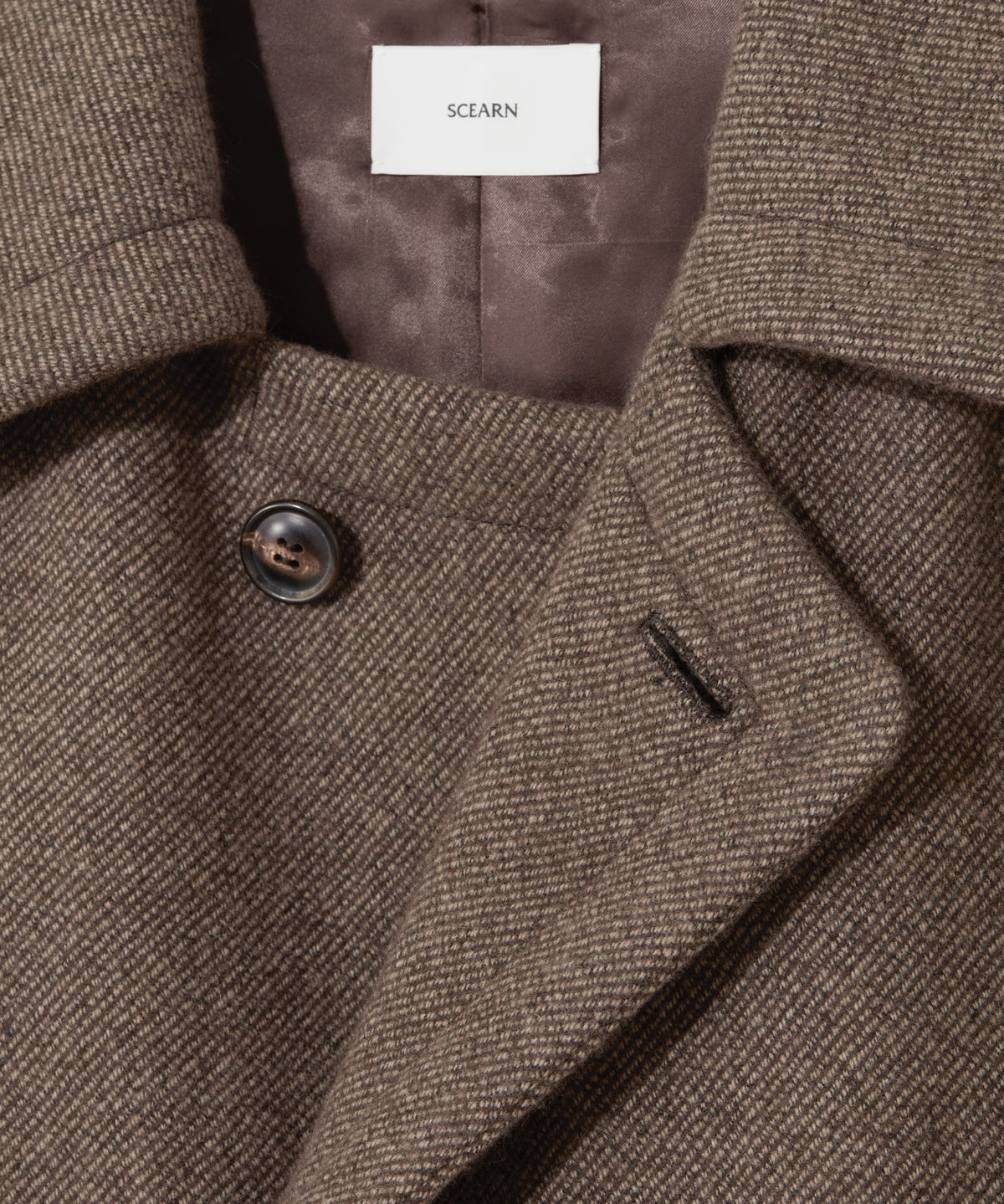 WOOL ANGOLA TWILL / GENTLE SHOULDER BLOUSON