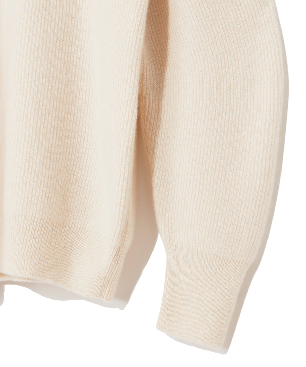 CASHMERE MIDDLE GAUGE / R SLEEVE KNIT