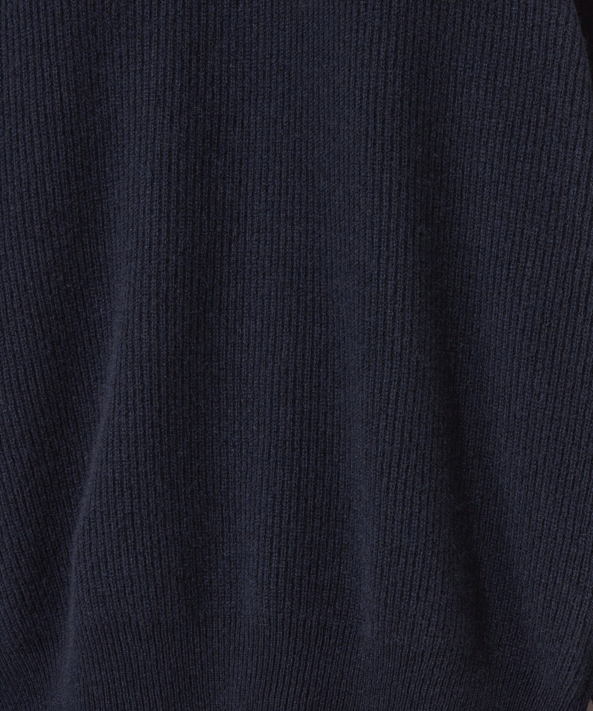 CASHMERE MIDDLE GAUGE / R SLEEVE KNIT