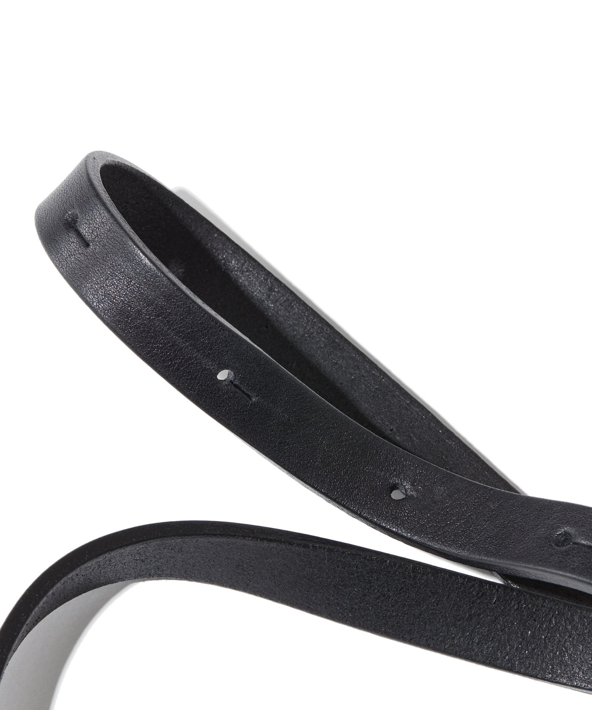 LEATHER BELT / KNOT BUCKLE BELT
