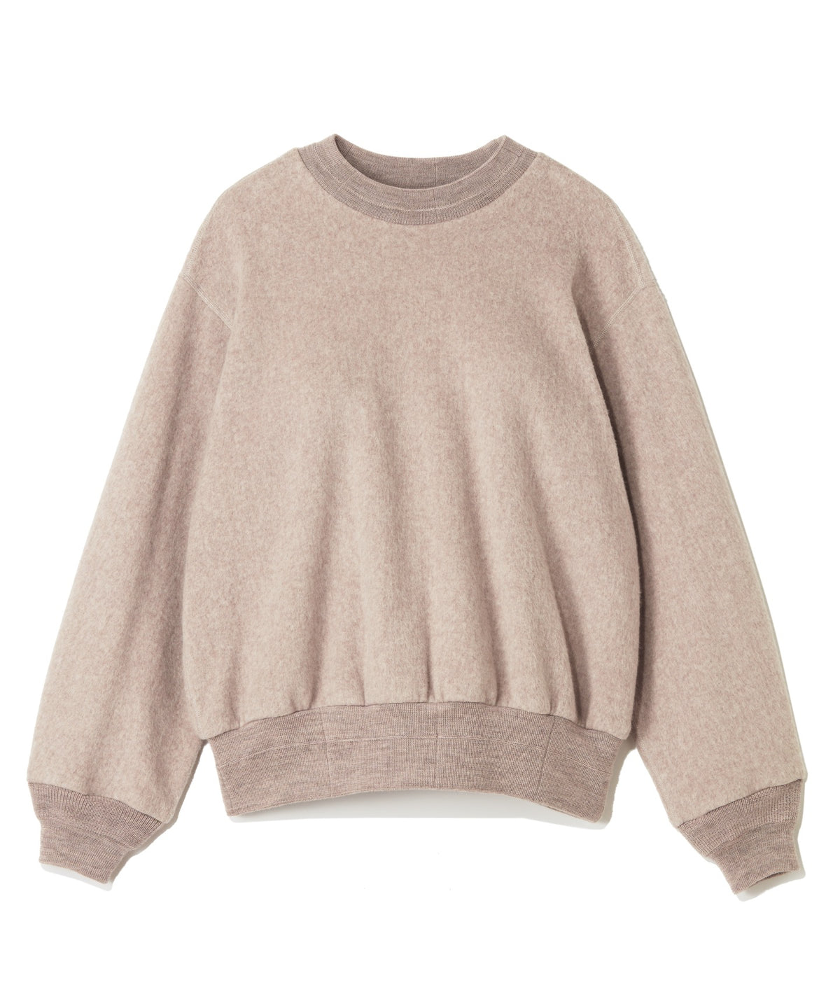 SILK COTTON FLEECE / FLEECE SWEATSHIRT