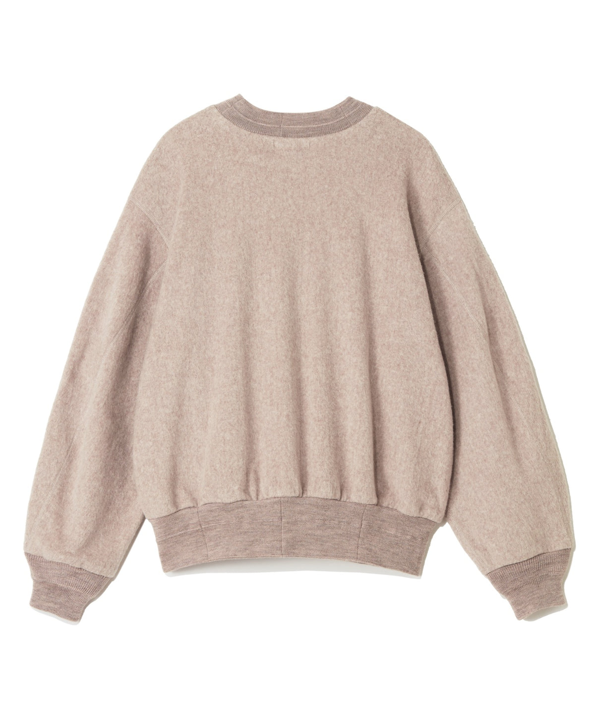 SILK COTTON FLEECE / FLEECE SWEATSHIRT