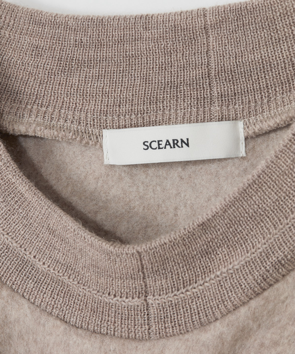 SILK COTTON FLEECE / FLEECE SWEATSHIRT